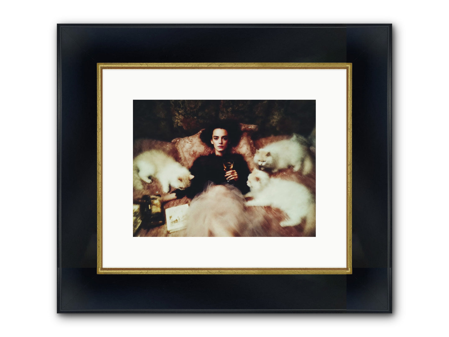 Balance as Religion Framed Print - Wide Black w/Gold 12x9