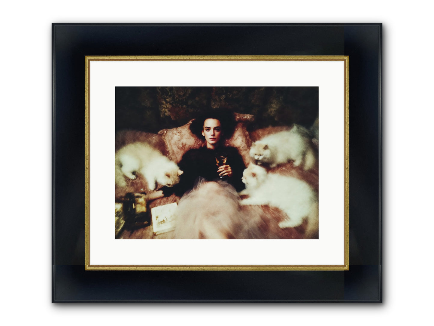 Balance as Religion Framed Print - Wide Black w/Gold 16x12