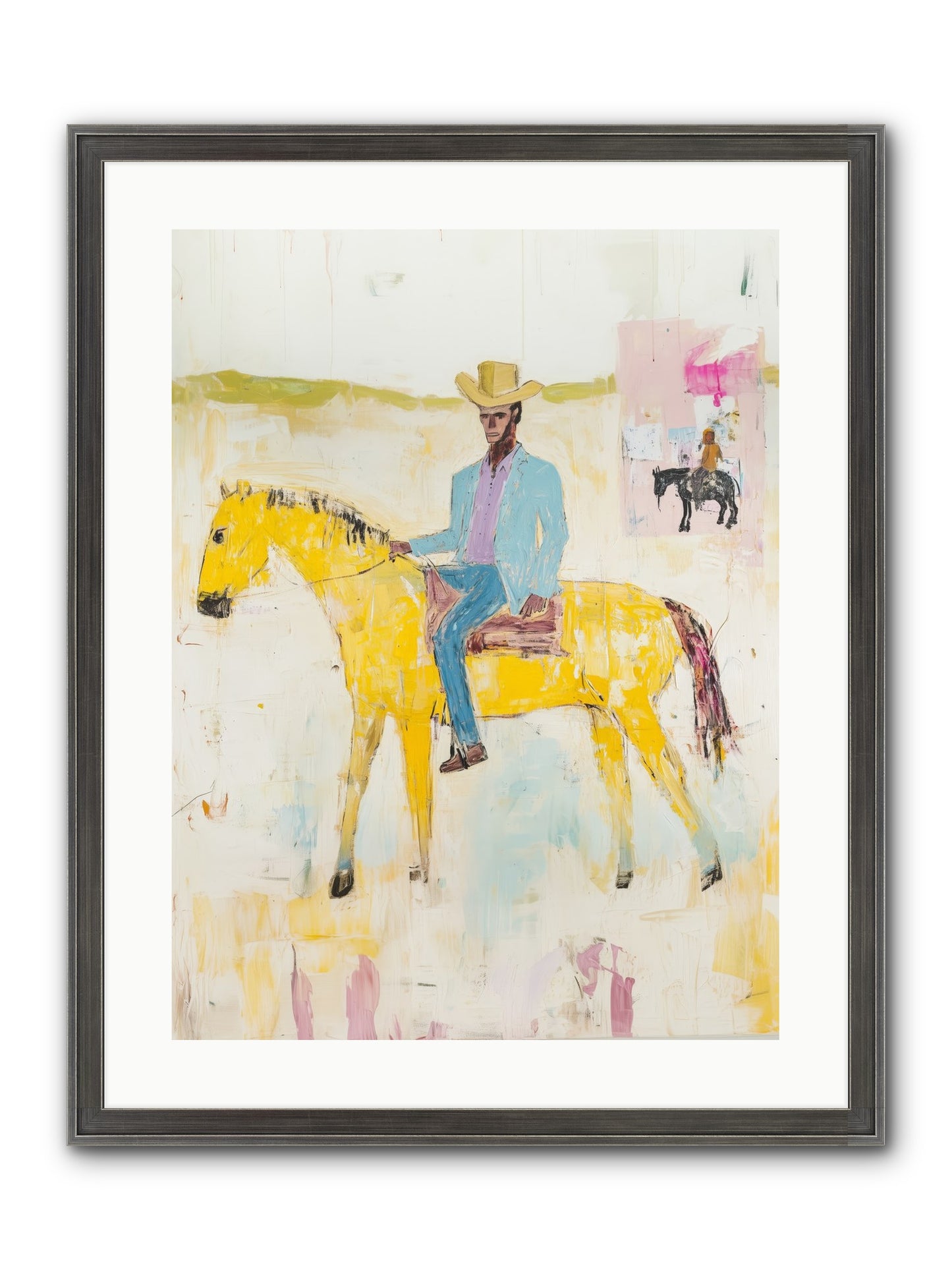 Ballad Of Blue Thunder Framed Print - Slimwoods Black/Silver 18x24