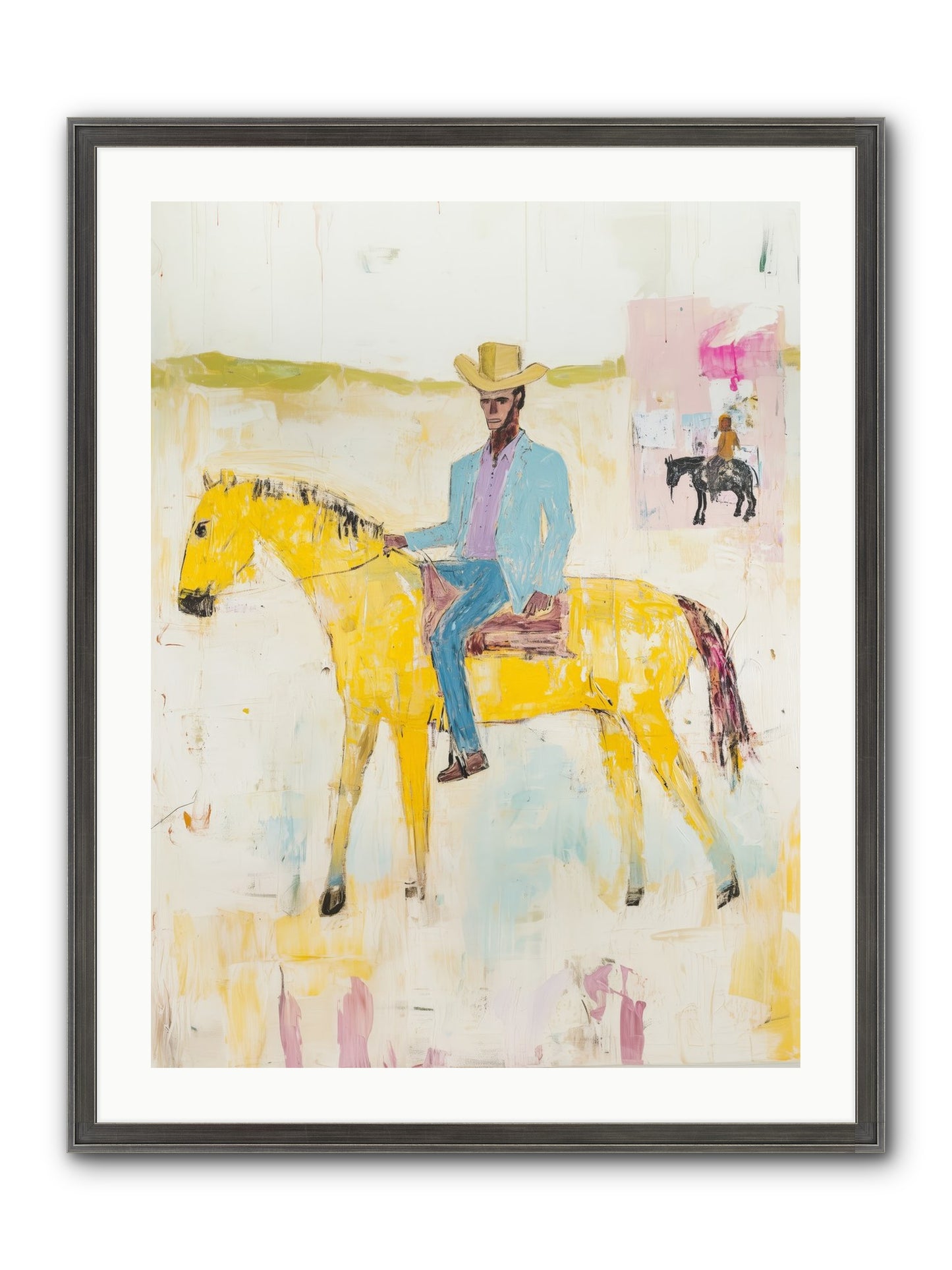 Ballad Of Blue Thunder Framed Print - Slimwoods Black/Silver 24x32