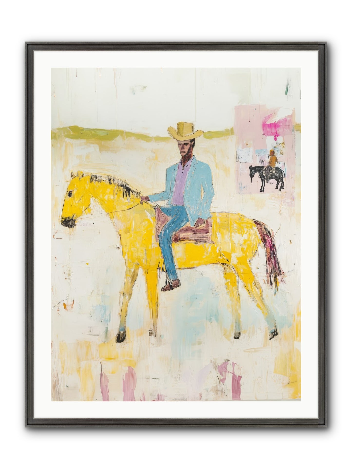 Ballad Of Blue Thunder Framed Print - Slimwoods Black/Silver 30x40