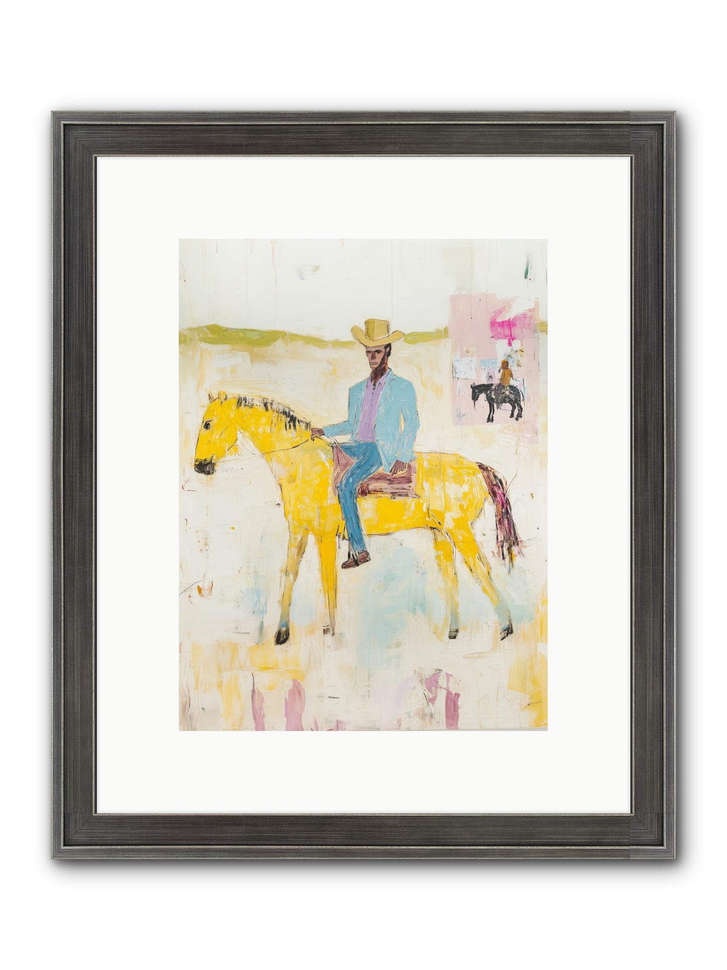 Ballad Of Blue Thunder Framed Print - Slimwoods Black/Silver 9x12