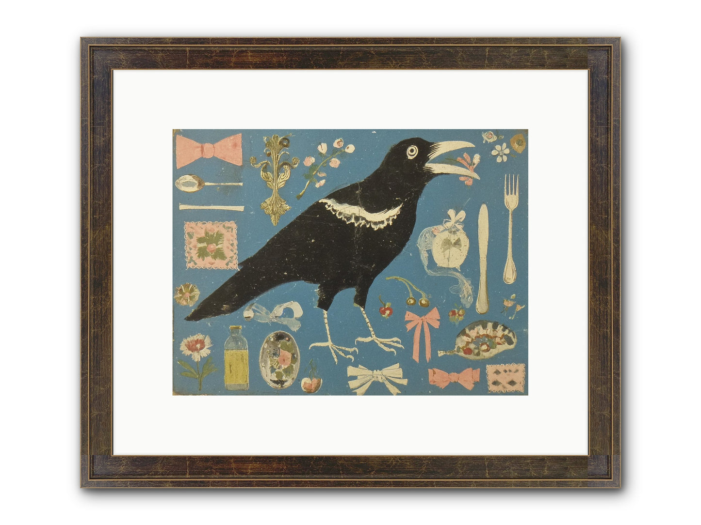 Ballroom For One Framed Print - Slimwoods Black/Gold 12x9