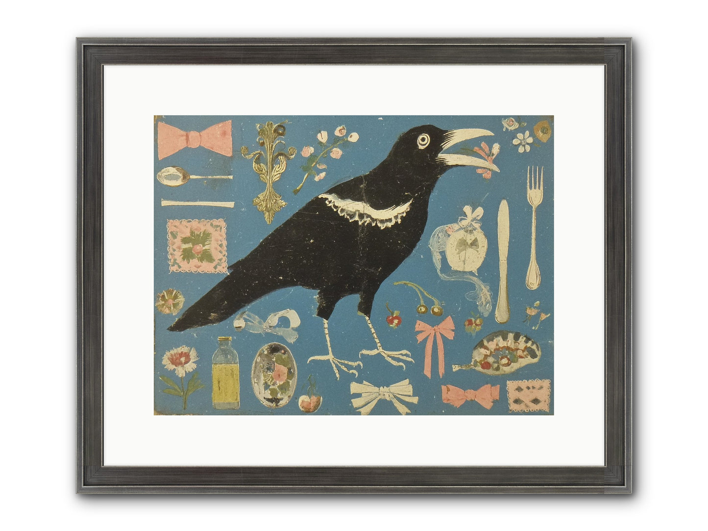 Ballroom For One Framed Print - Slimwoods Black/Silver 16x12