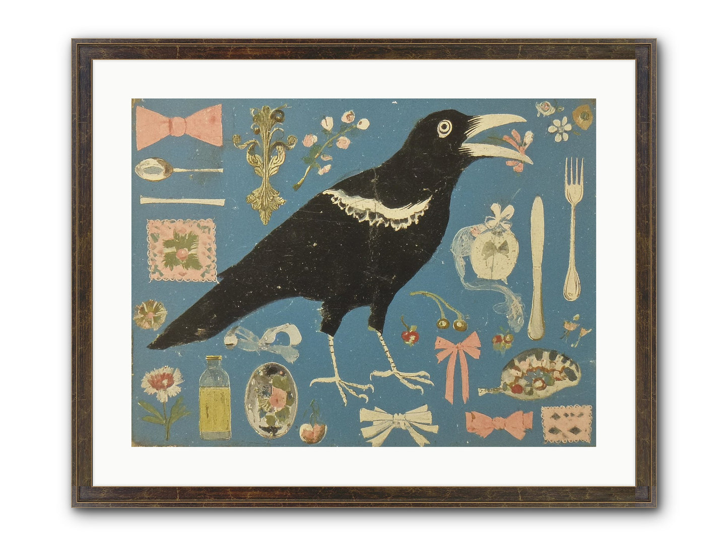Ballroom For One Framed Print - Slimwoods Black/Gold 24x18
