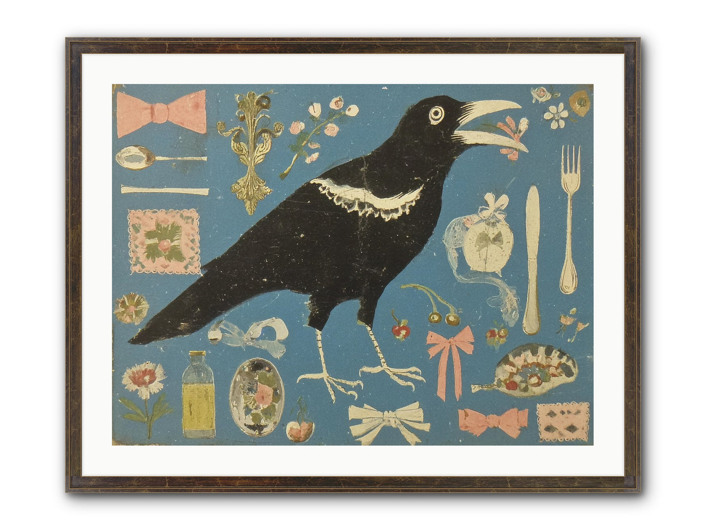 Ballroom For One Framed Print - Slimwoods Black/Gold 32x24