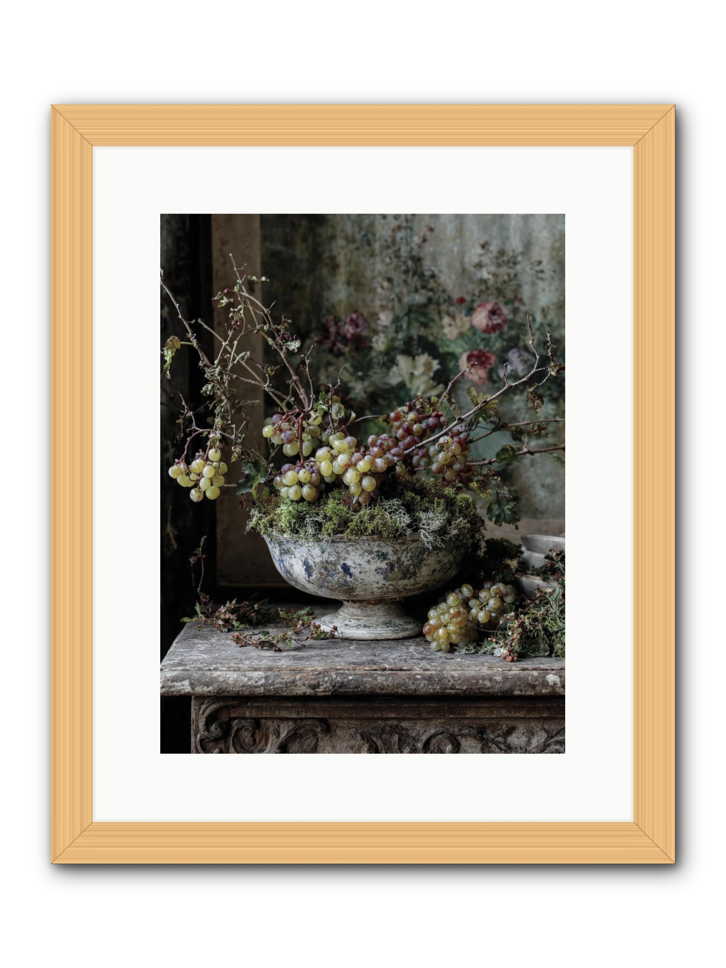 beatrix -- Framed Print - Natural 12x16