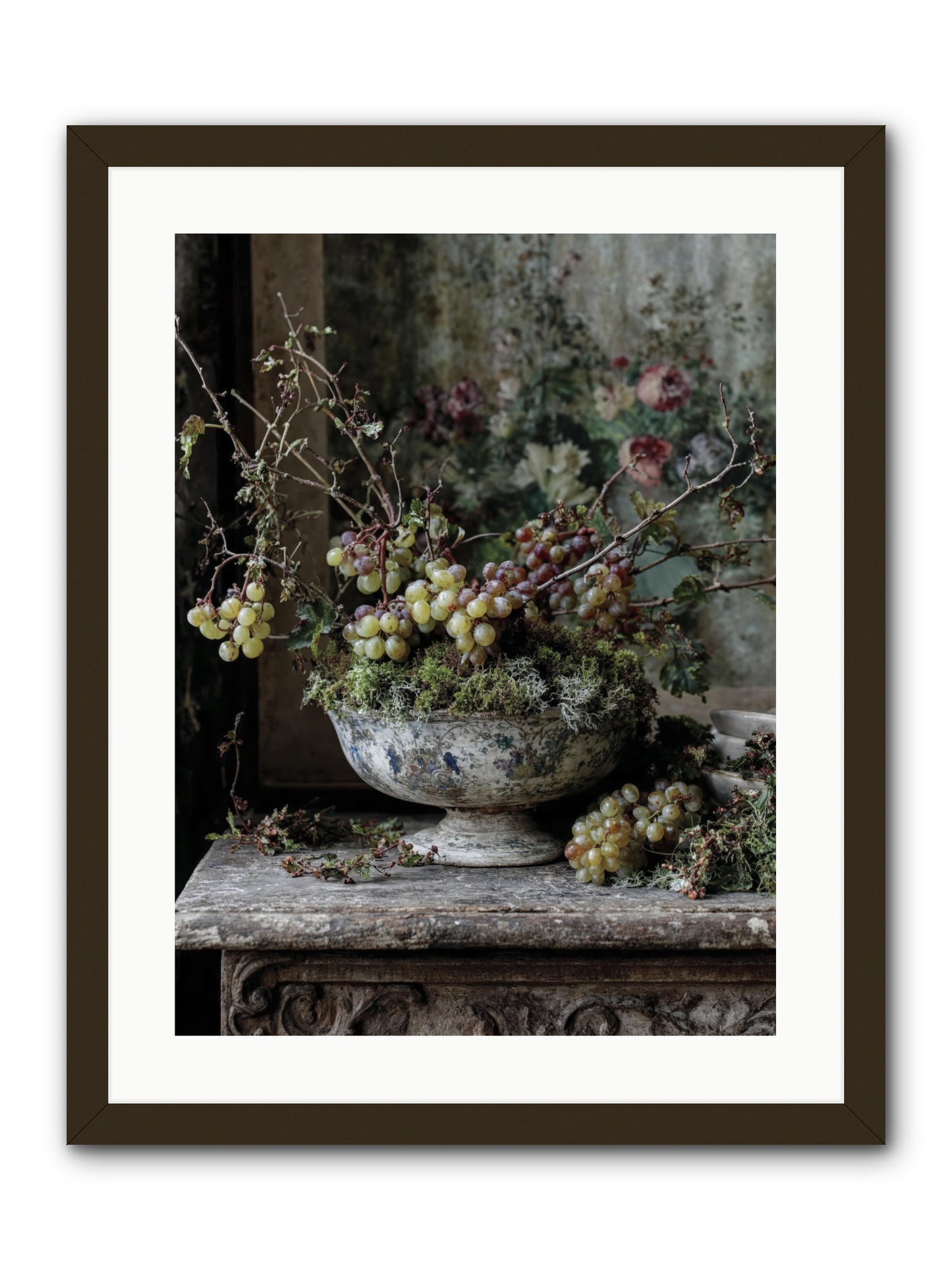beatrix -- Framed Print - Black 18x24