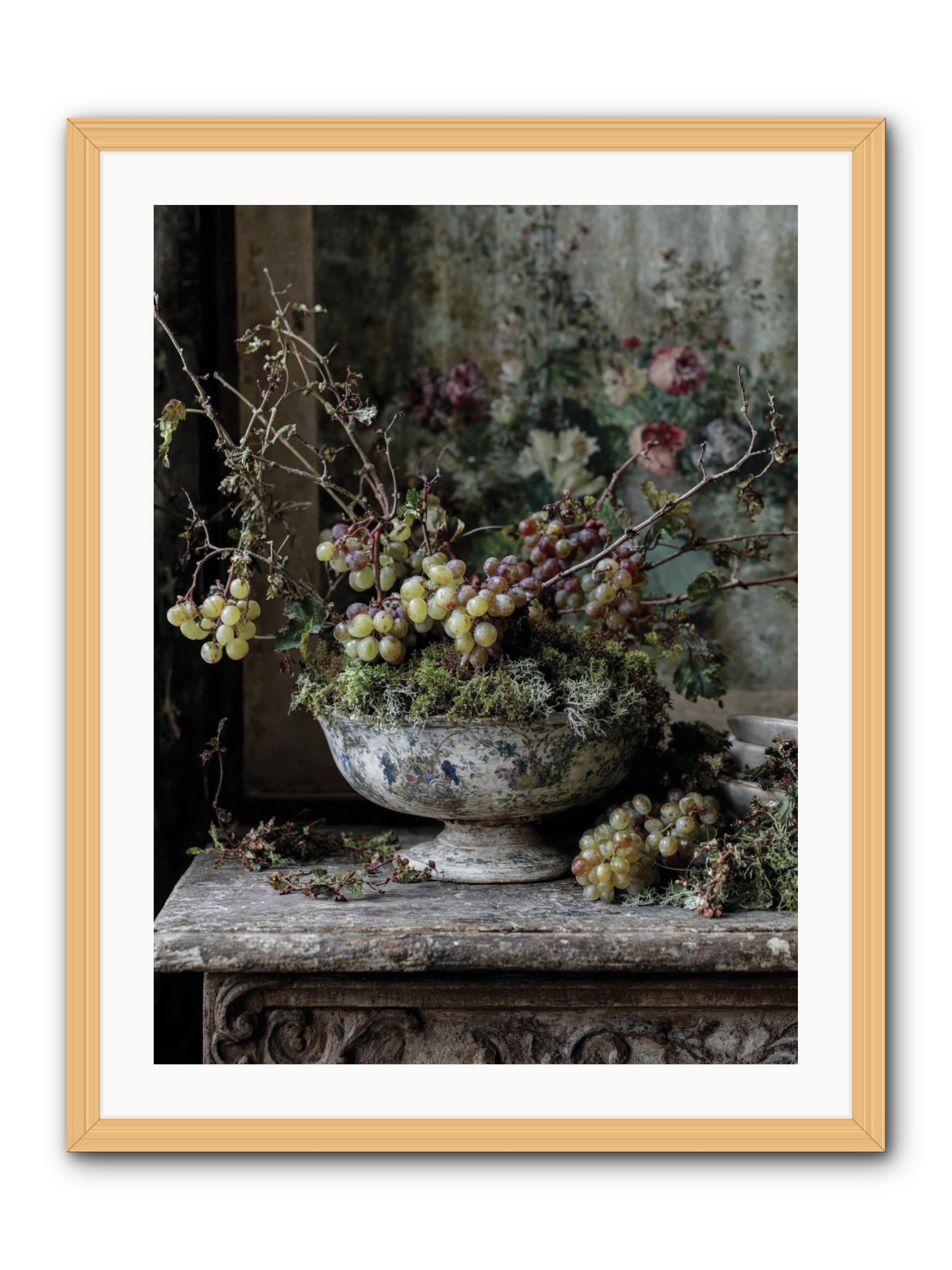 beatrix -- Framed Print - Natural 24x32