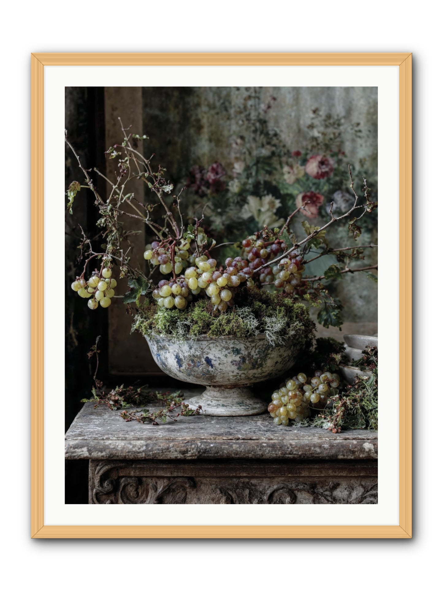 beatrix -- Framed Print - Natural 30x40