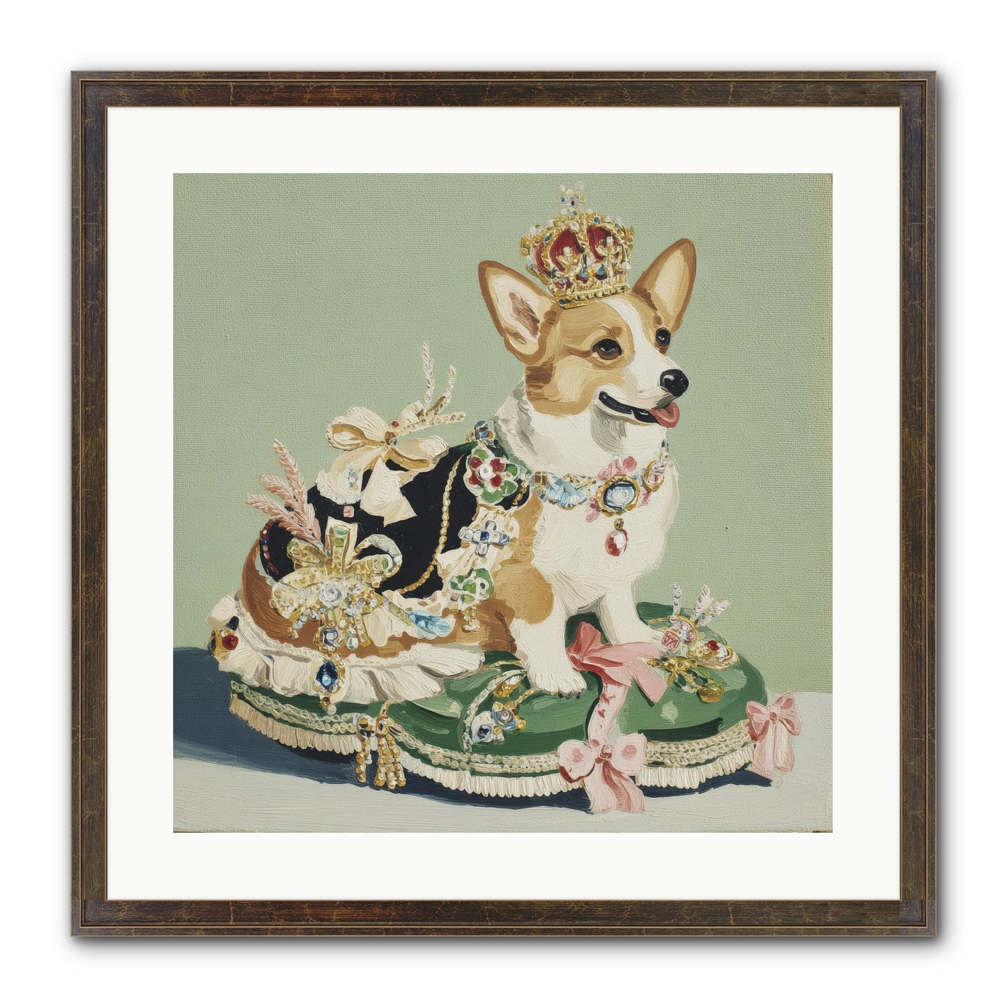 Beauty Takes The Stage Framed Print - Slimwoods Black/Gold 20x20