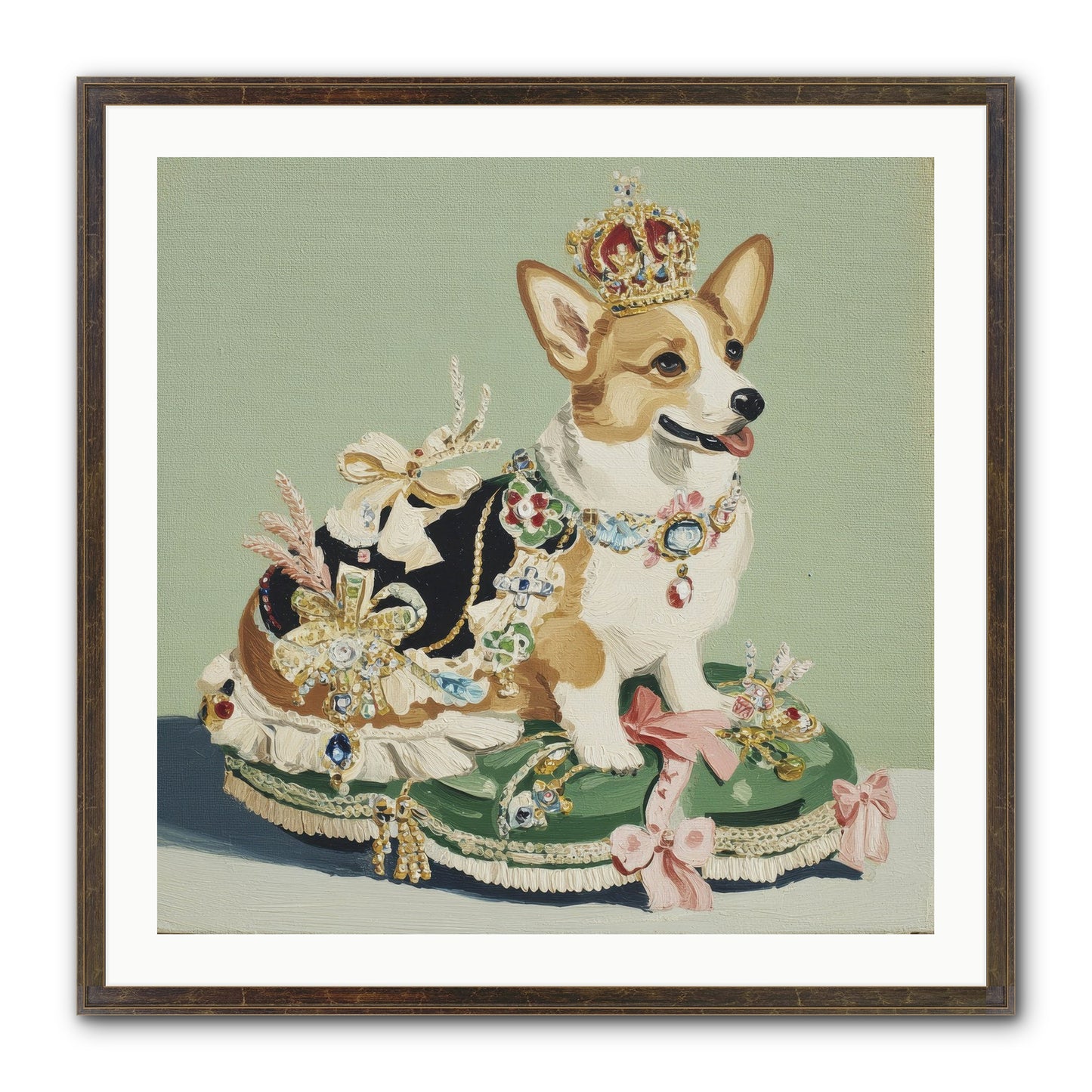 Beauty Takes The Stage Framed Print - Slimwoods Black/Gold 30x30