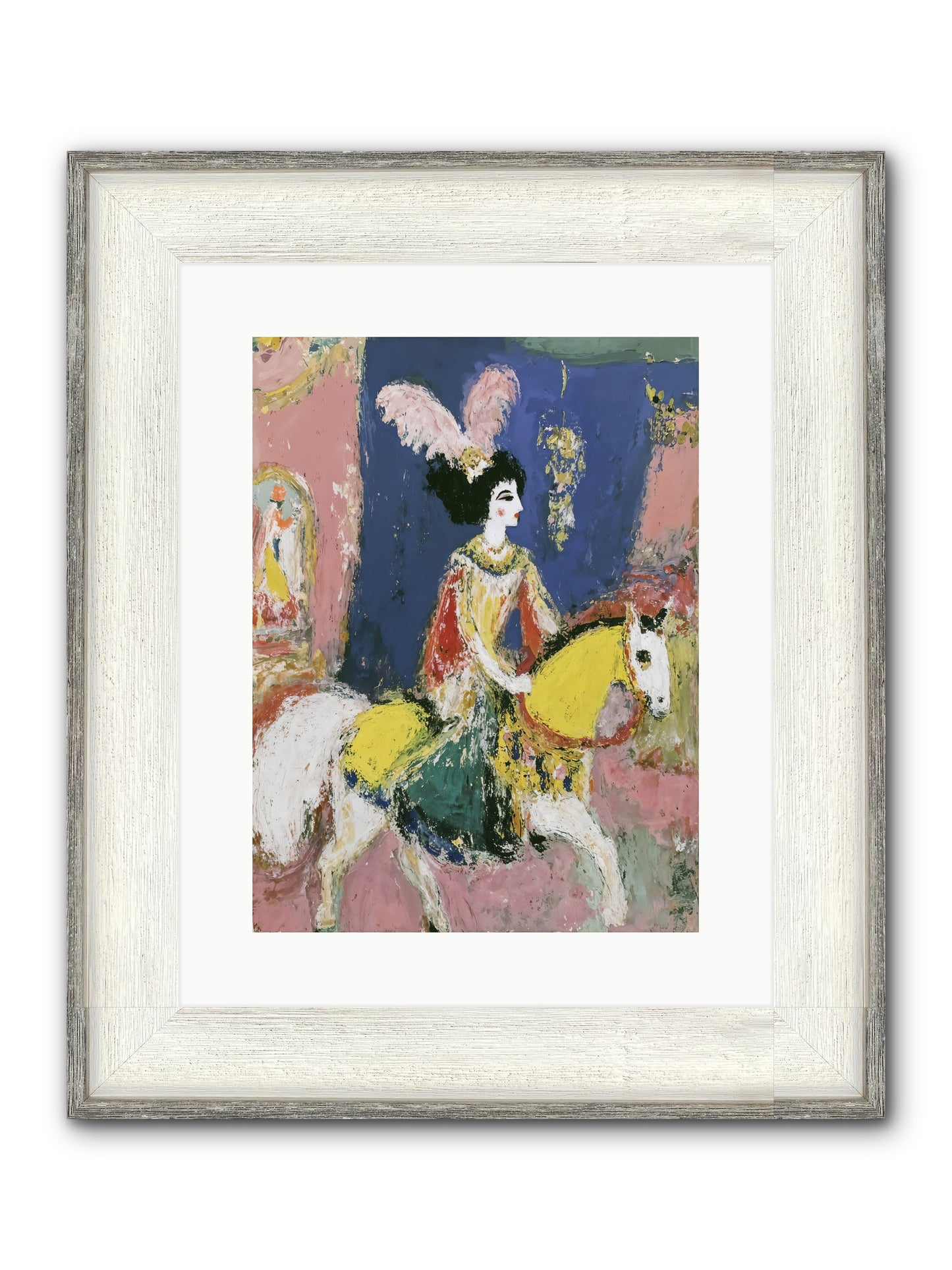 Becoming Royalty Framed Print - Driftwood White 12x16