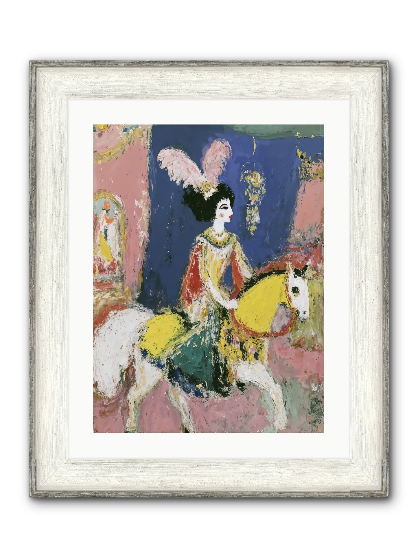 Becoming Royalty Framed Print - Driftwood White 18x24