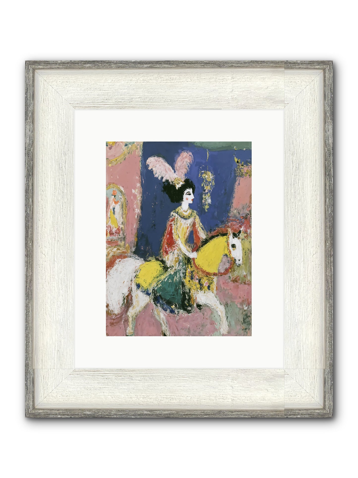 Becoming Royalty Framed Print - Driftwood White 9x12