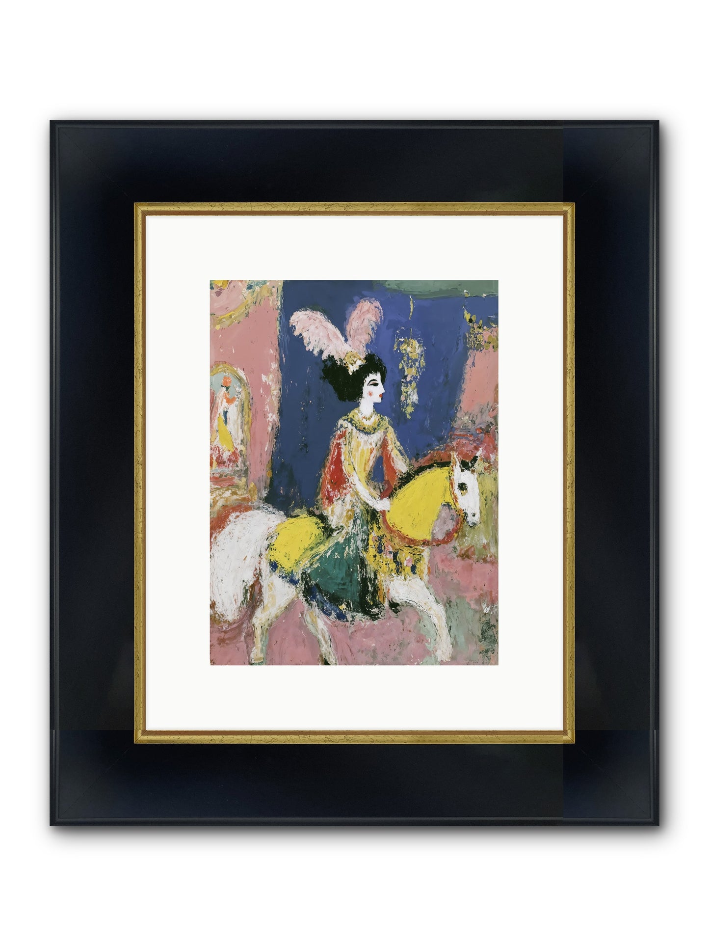 Becoming Royalty Framed Print - Wide Black w/Gold 9x12