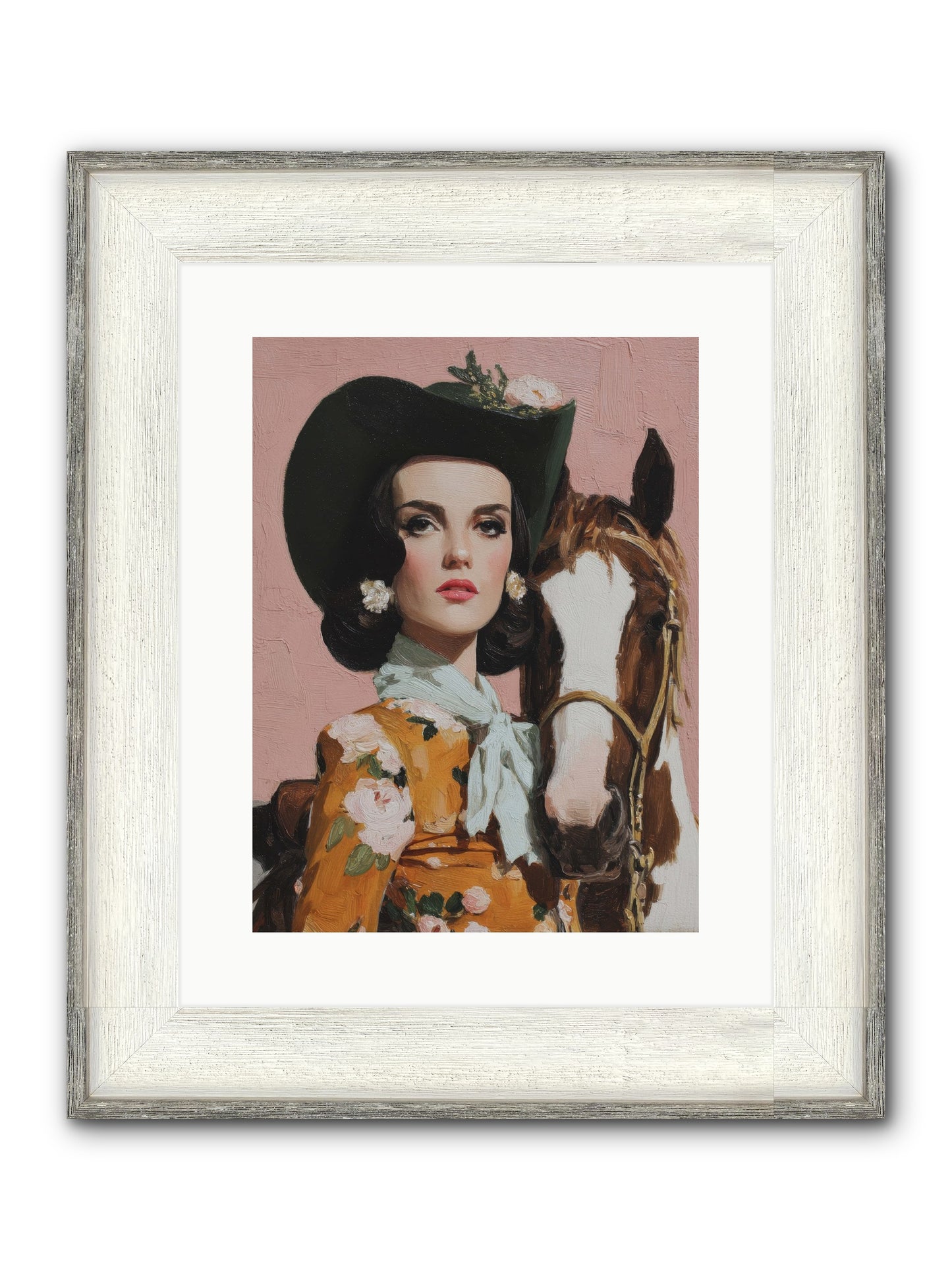 Before Words, This Framed Print - Driftwood White 12x16