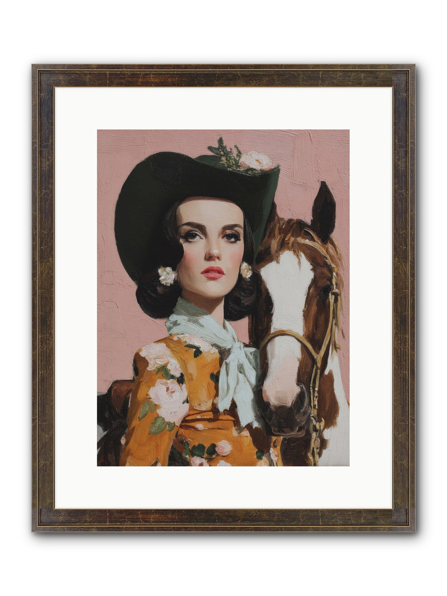 Before Words, This Framed Print - Slimwoods Black/Gold 12x16