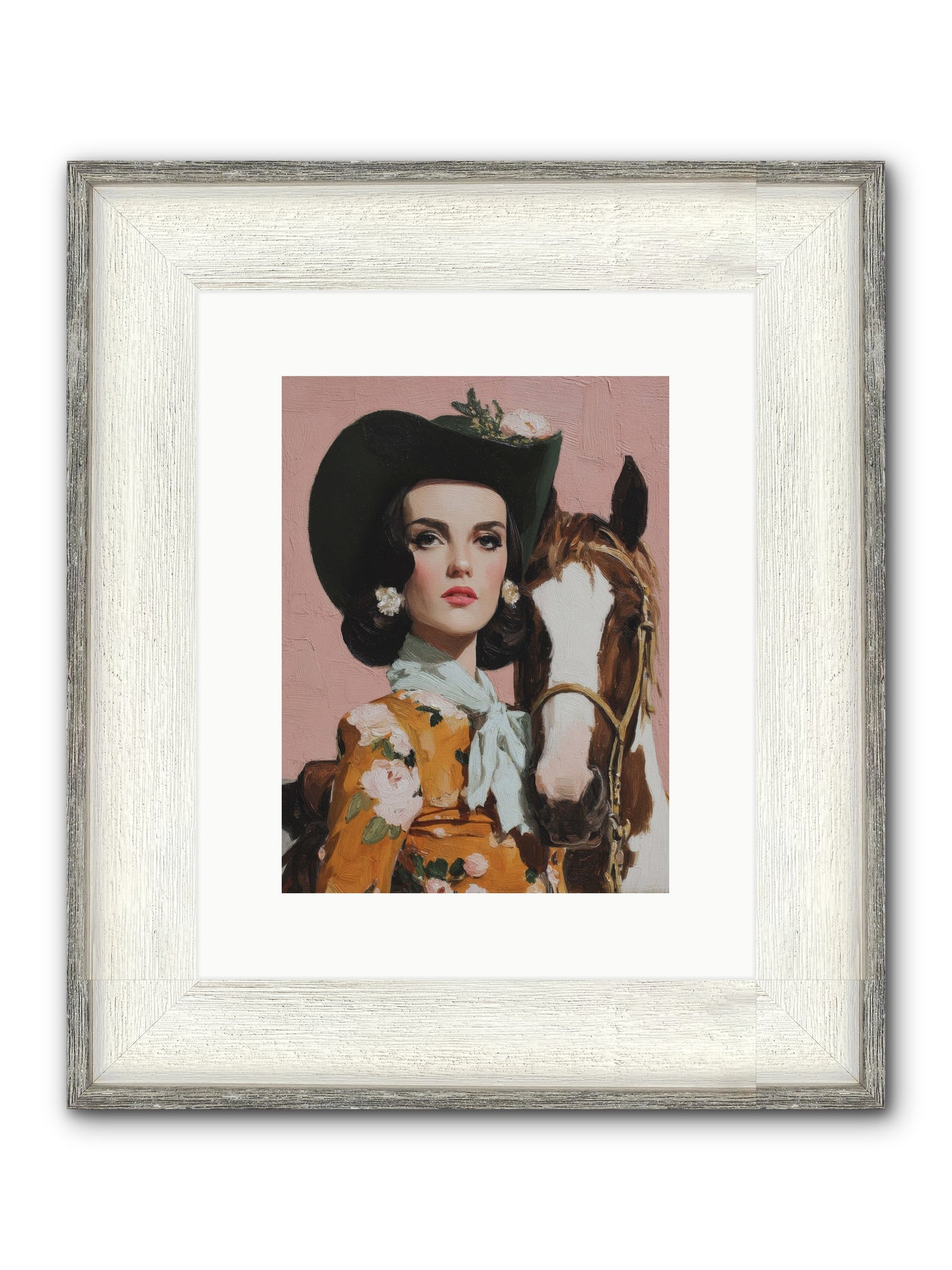 Before Words, This Framed Print - Driftwood White 9x12