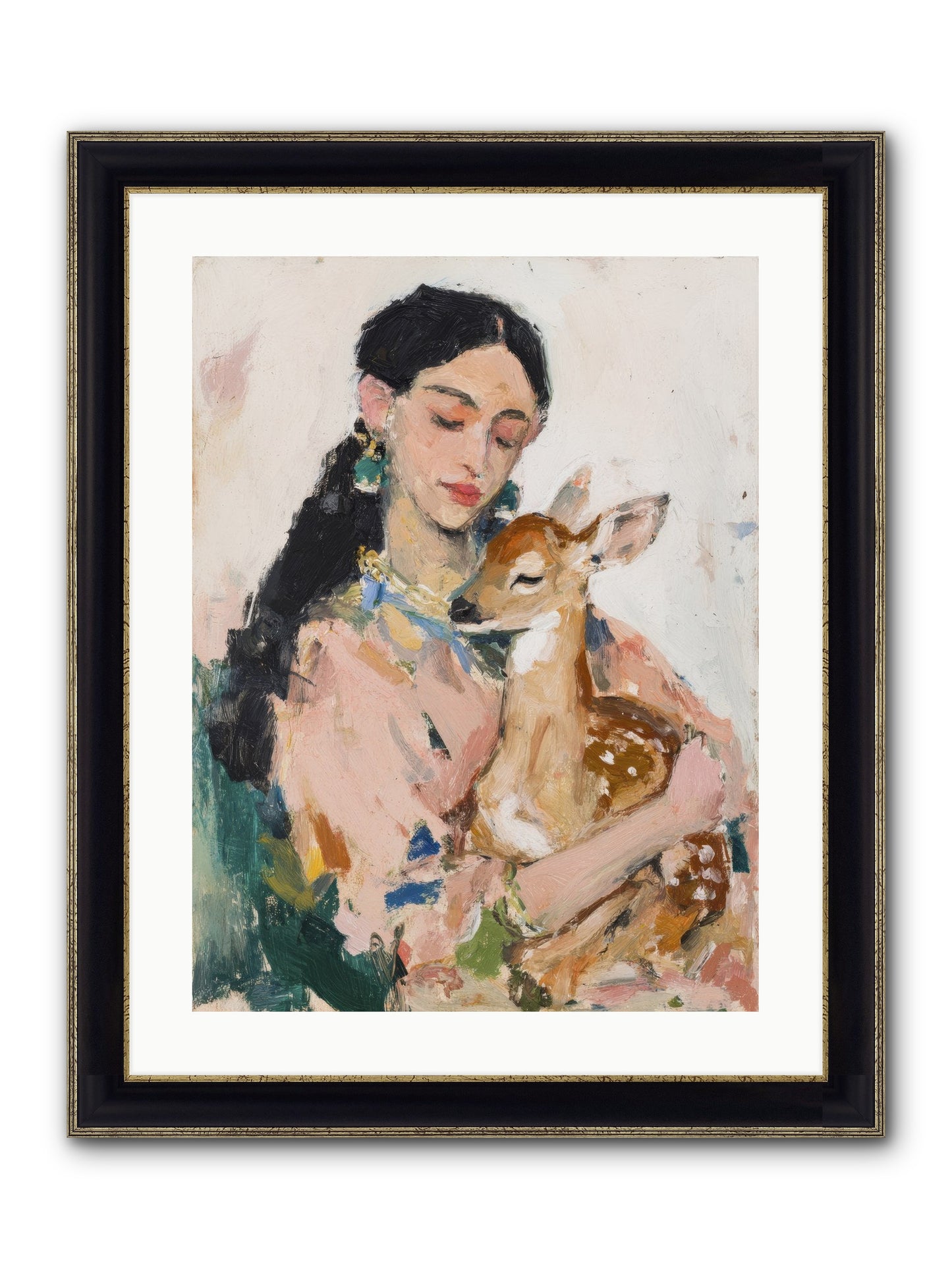Bellamy & Birch Framed Print - Black & Gold 18x24