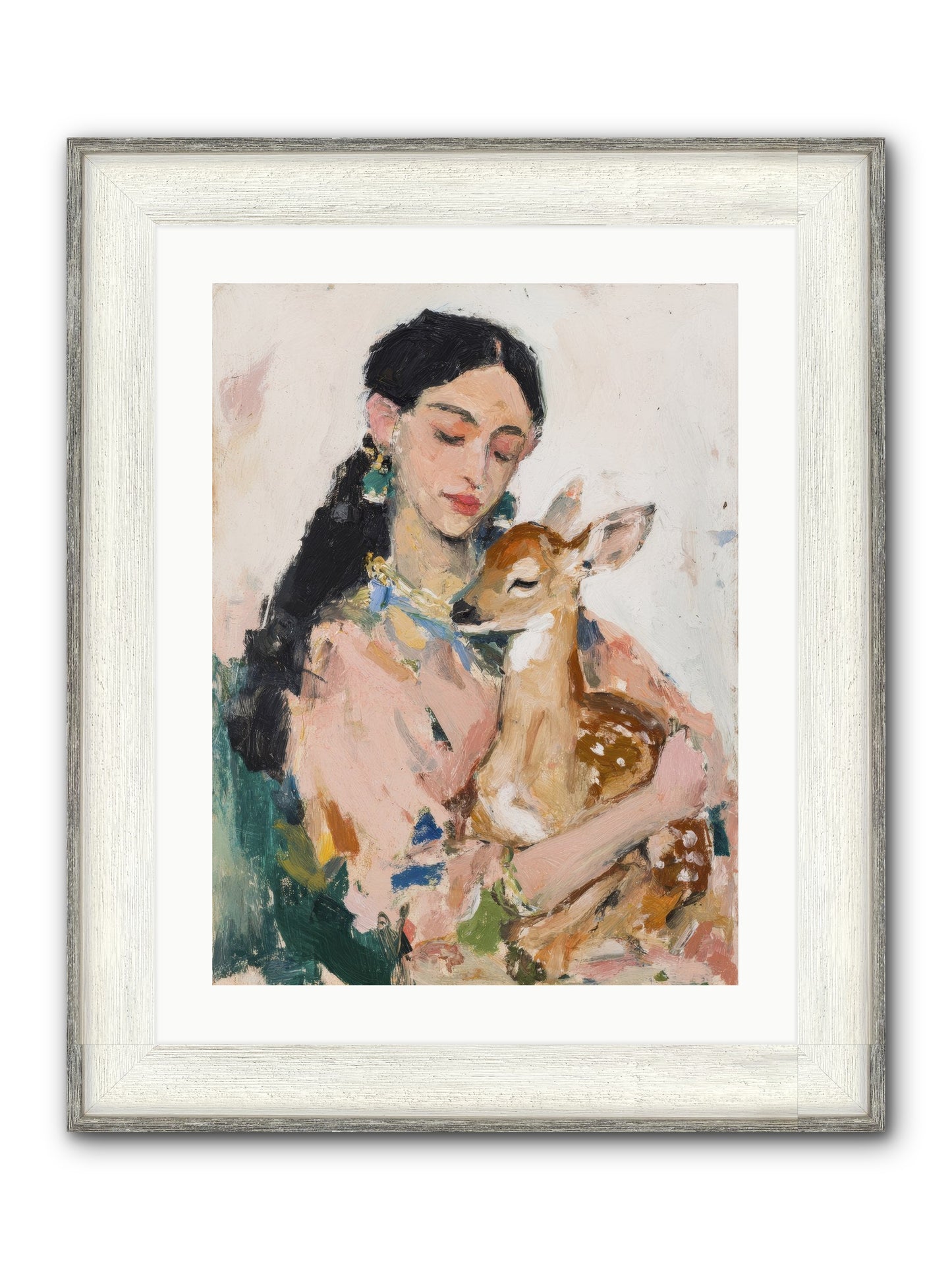 Bellamy & Birch Framed Print - Driftwood White 18x24