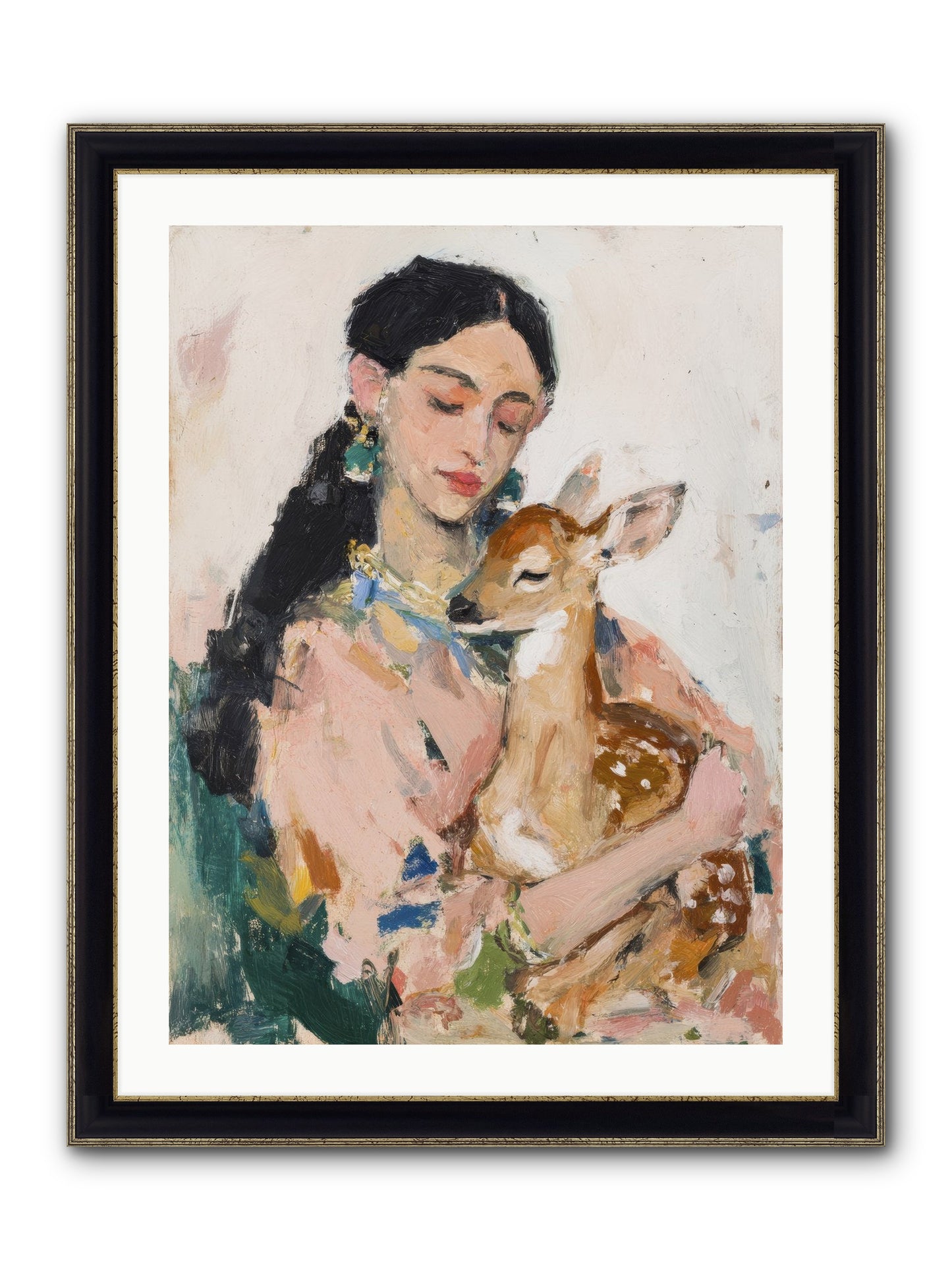 Bellamy & Birch Framed Print - Black & Gold 24x32