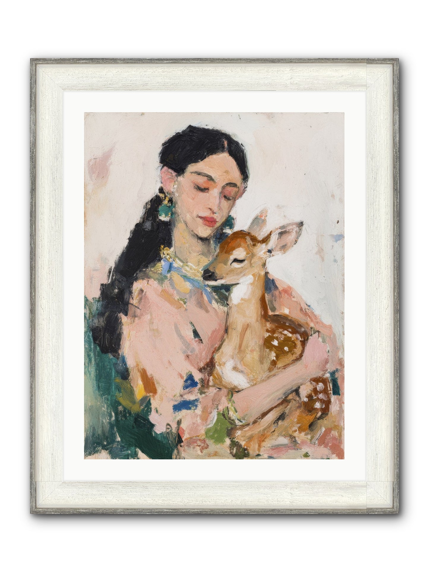 Bellamy & Birch Framed Print - Driftwood White 24x32