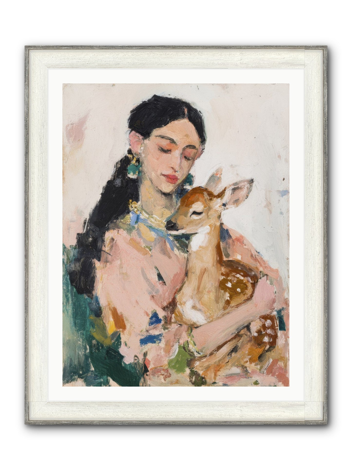 Bellamy & Birch Framed Print - Driftwood White 30x40