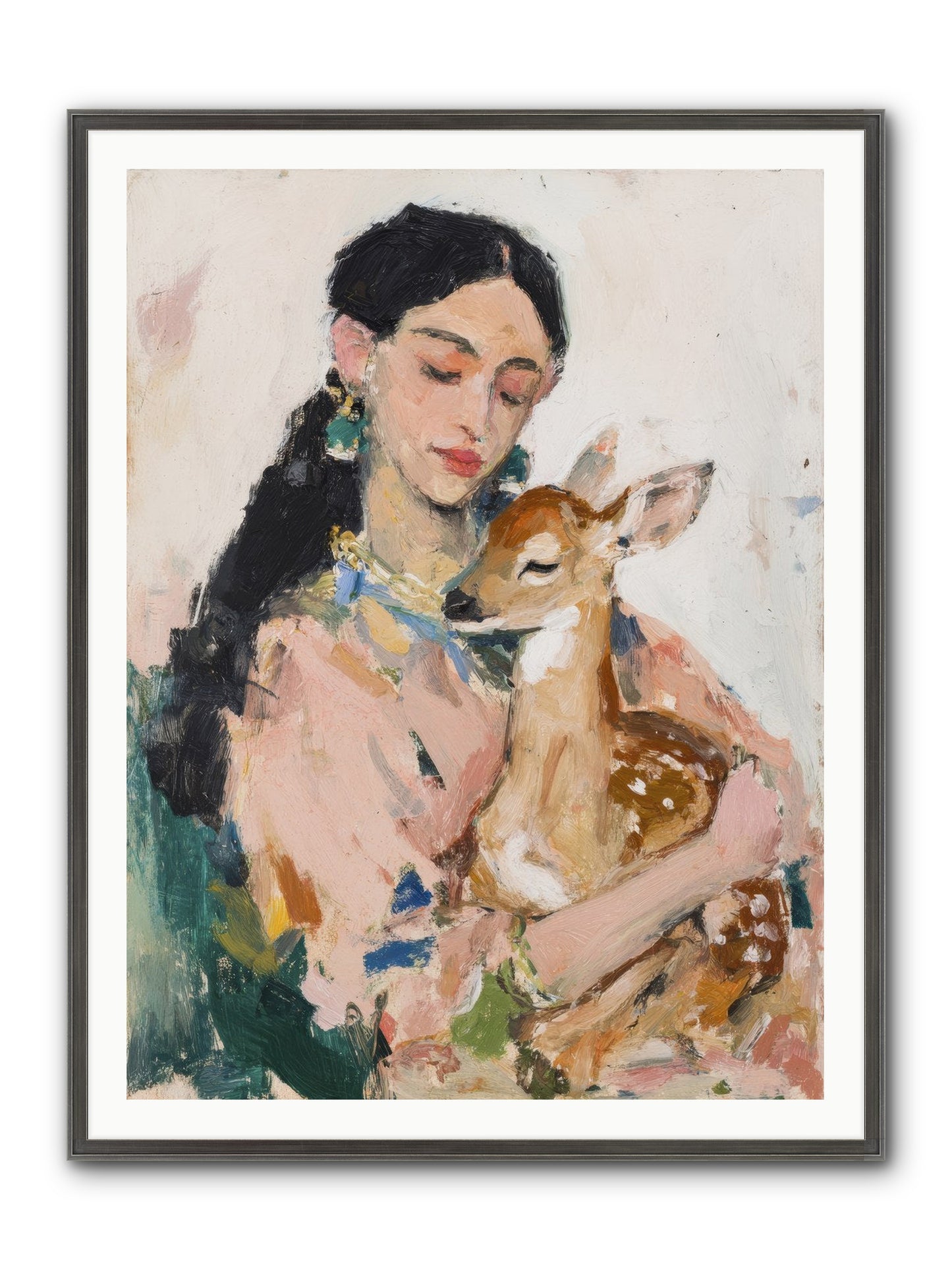 Bellamy & Birch Framed Print - Slimwoods Black/Silver 36x48