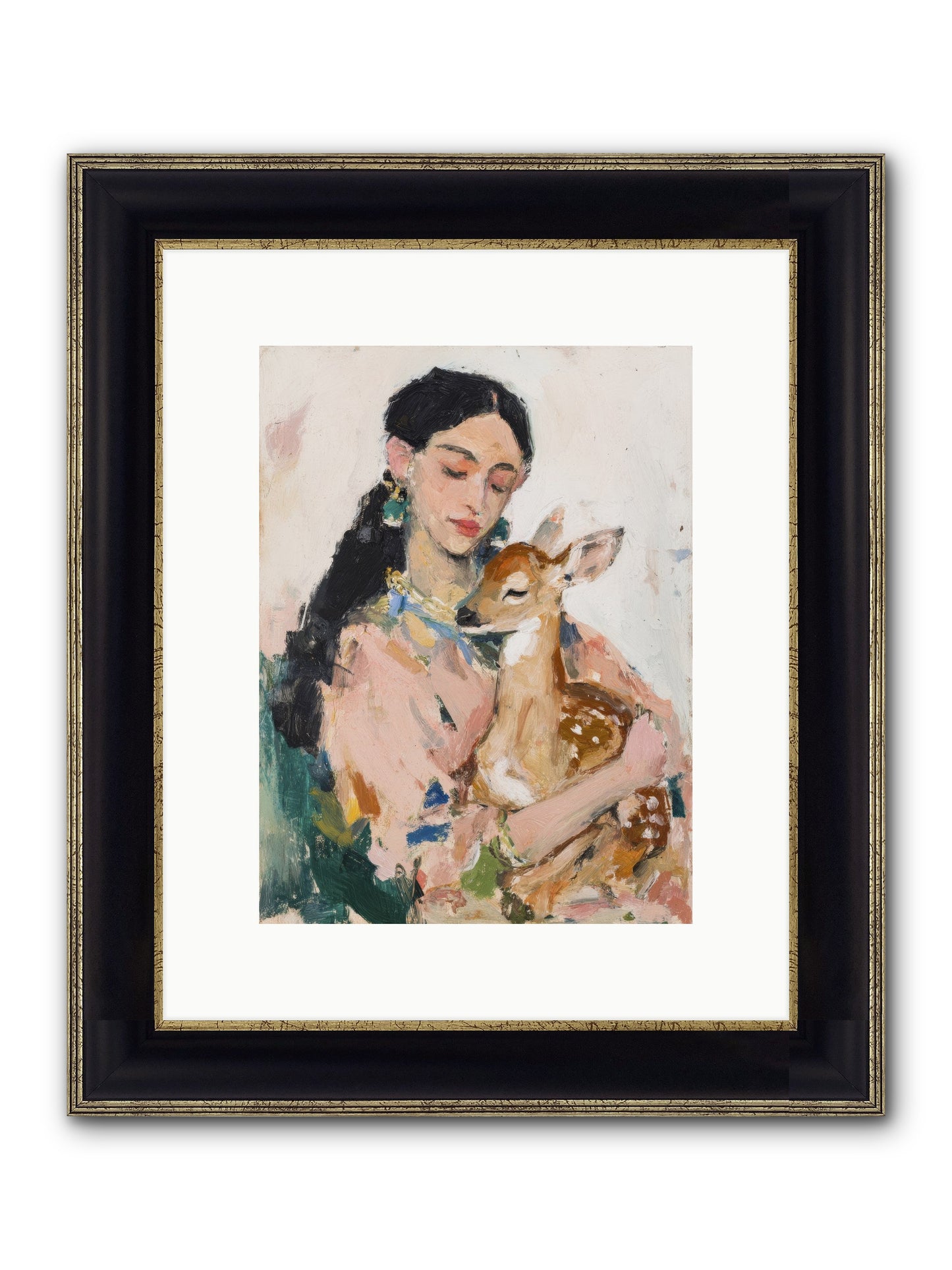 Bellamy & Birch Framed Print - Black & Gold 9x12