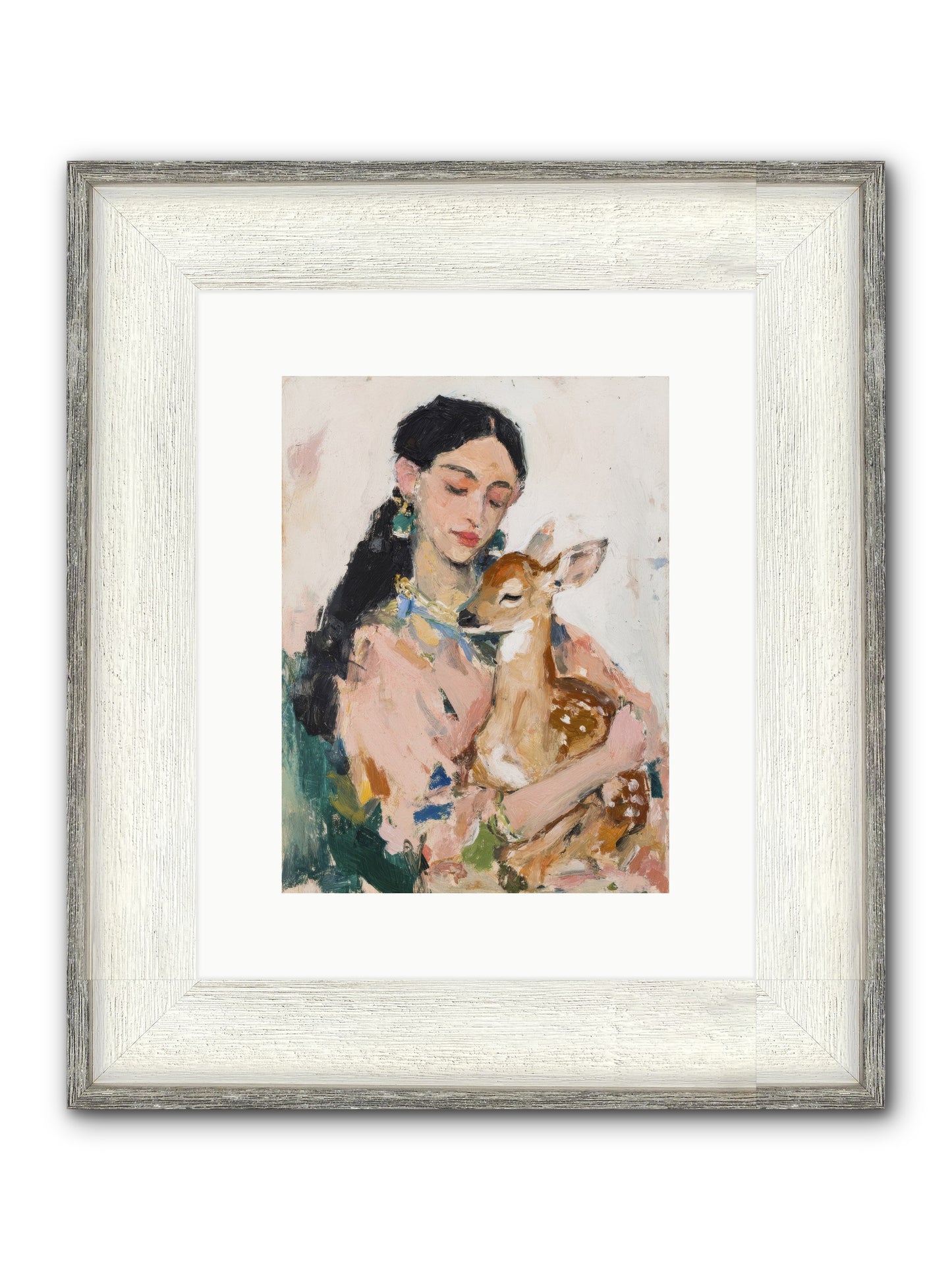 Bellamy & Birch Framed Print - Driftwood White 9x12