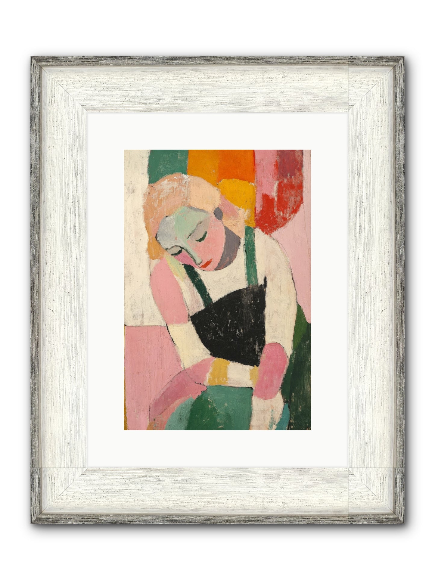 Belle Of Blackwood Framed Print - Driftwood White 10x15
