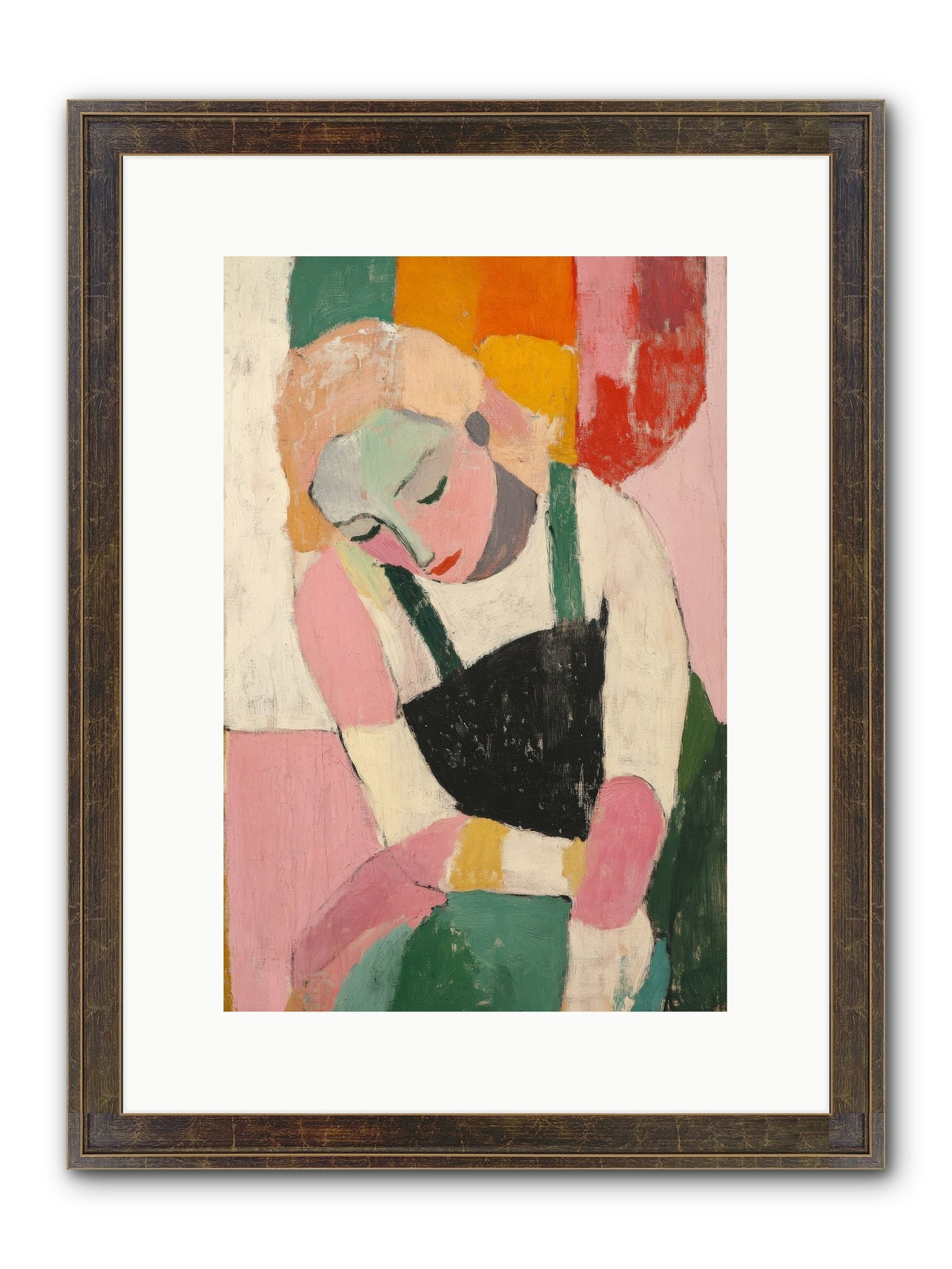 Belle Of Blackwood Framed Print - Slimwoods Black/Gold 10x15