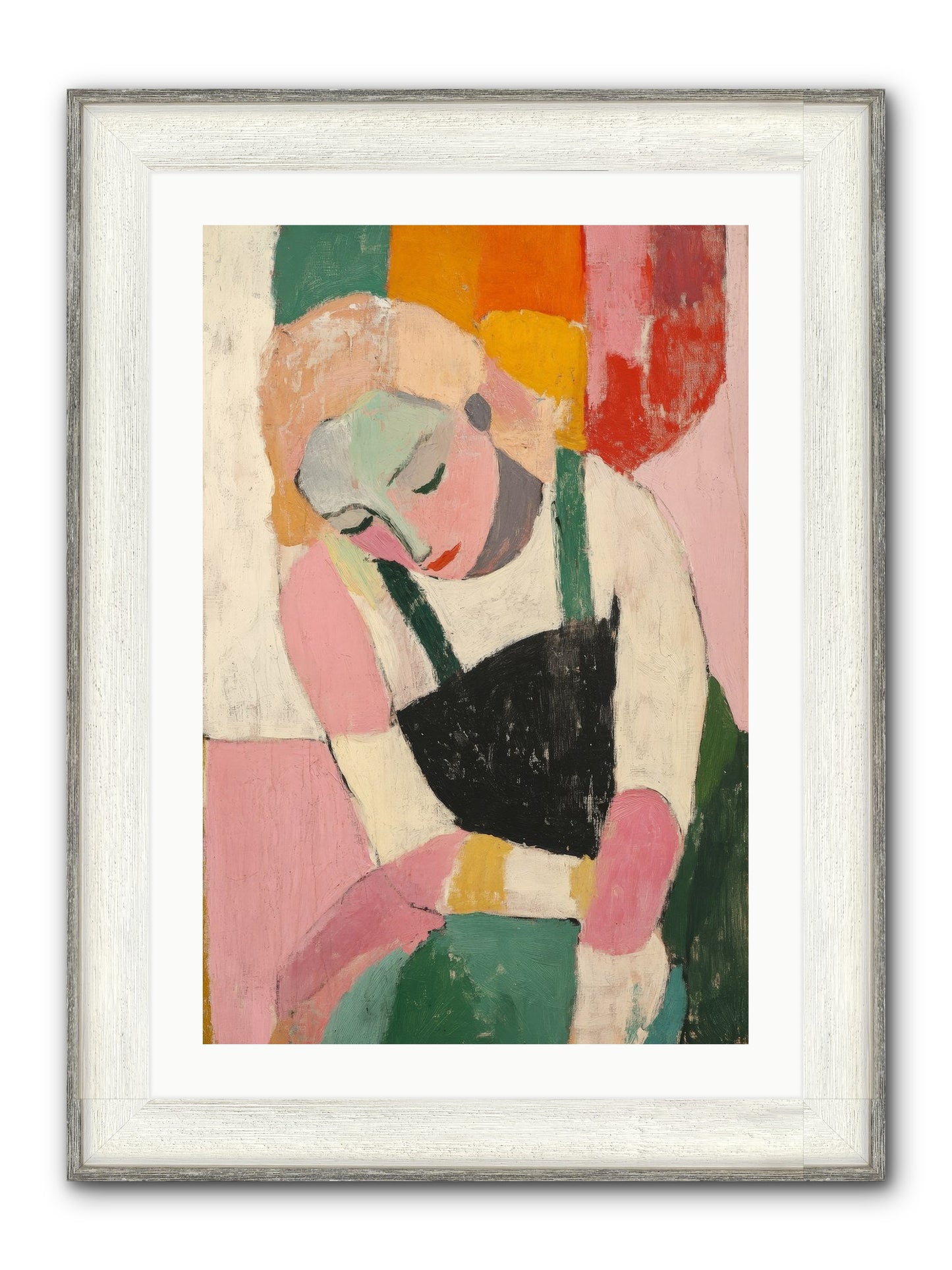 Belle Of Blackwood Framed Print - Driftwood White 20x30