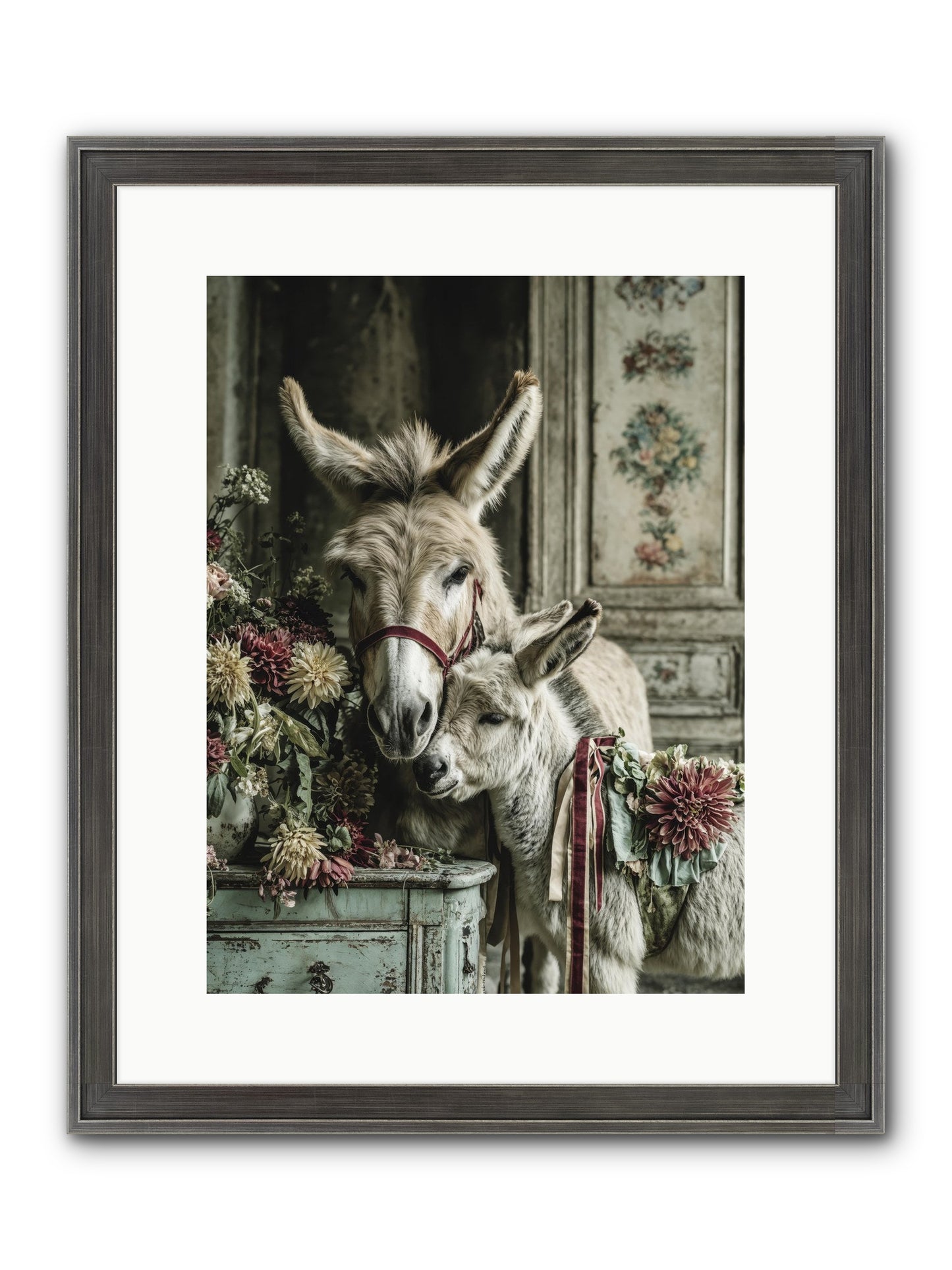 Beloved Framed Print - Slimwoods Black/Silver 12x16