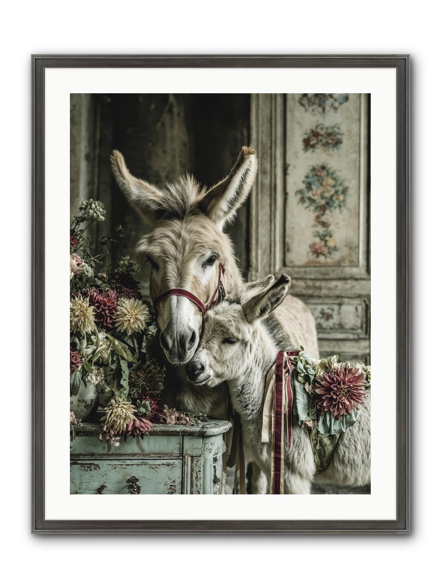Beloved Framed Print - Slimwoods Black/Silver 24x32