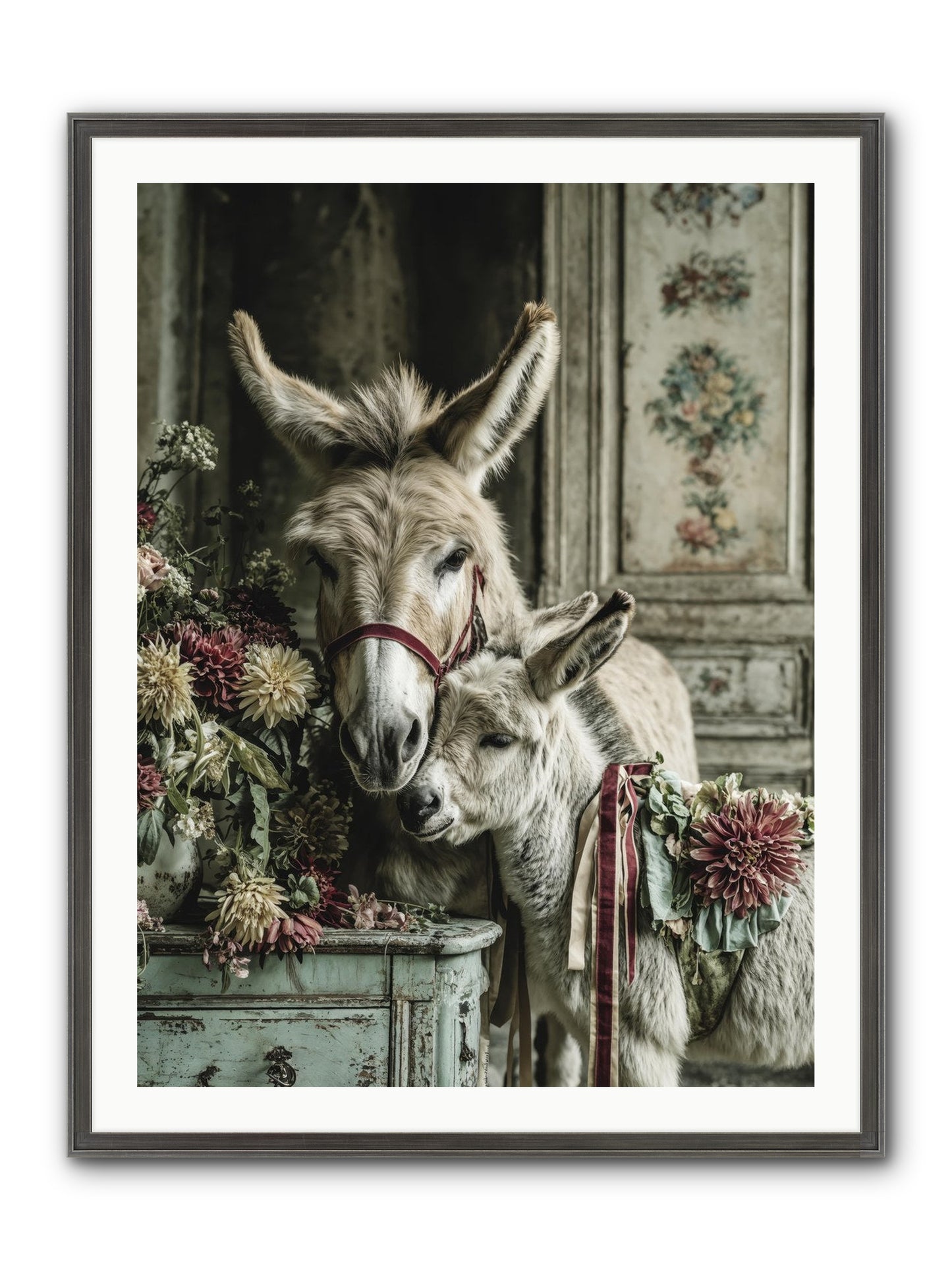 Beloved Framed Print - Slimwoods Black/Silver 30x40