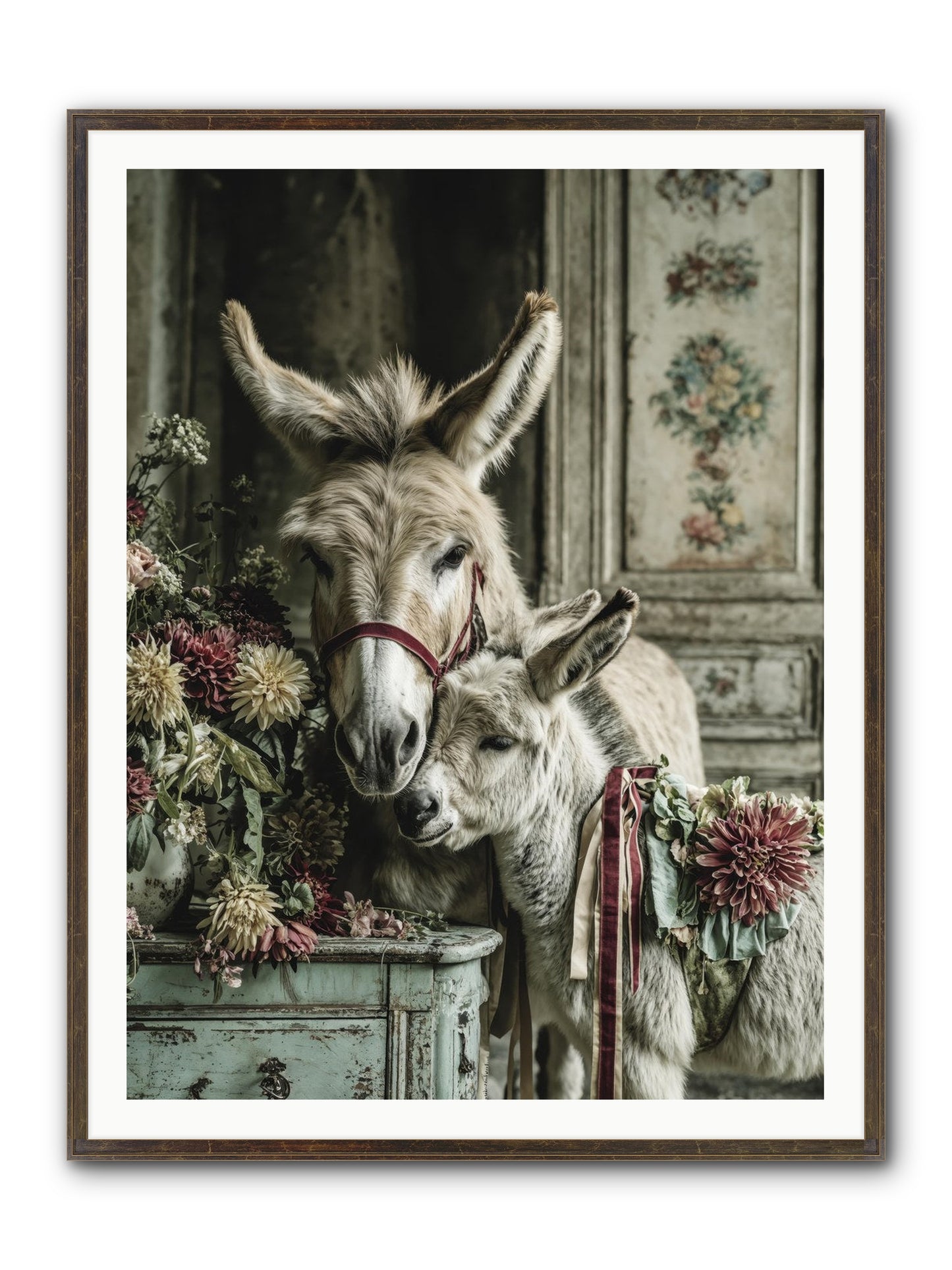 Beloved Framed Print - Slimwoods Black/Gold 36x48