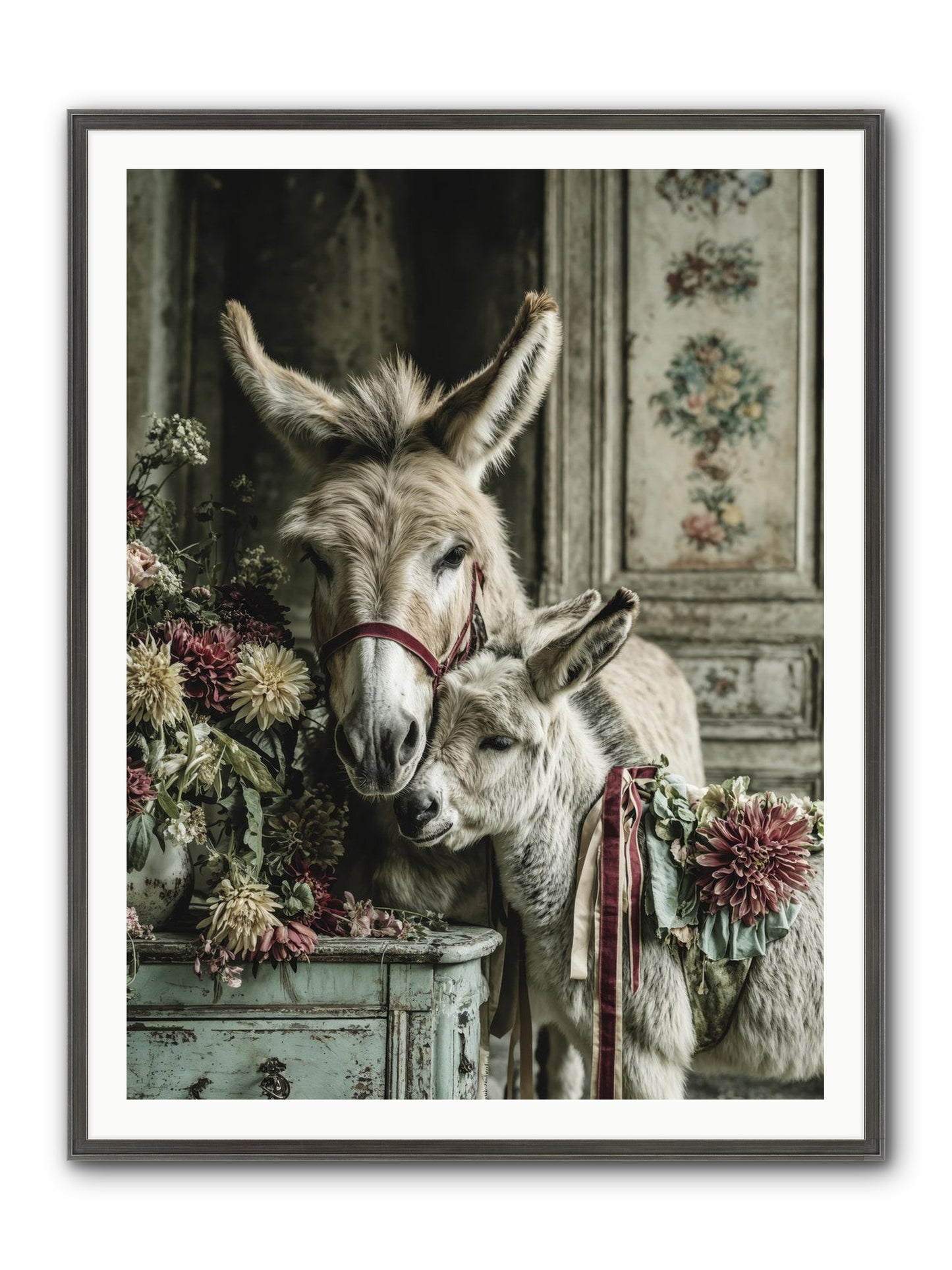 Beloved Framed Print - Slimwoods Black/Silver 36x48