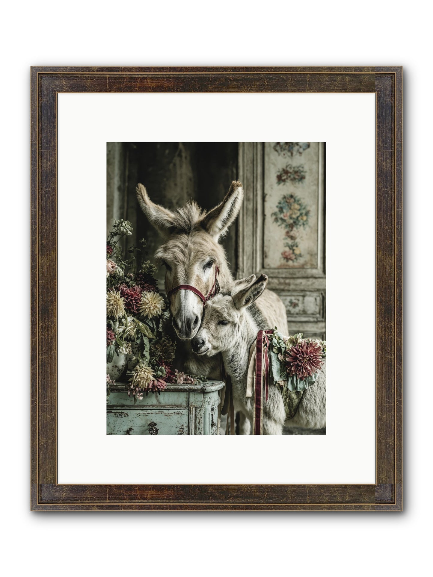 Beloved Framed Print - Slimwoods Black/Gold 9x12