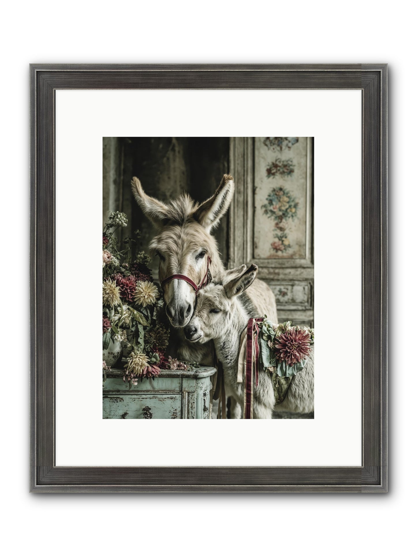 Beloved Framed Print - Slimwoods Black/Silver 9x12