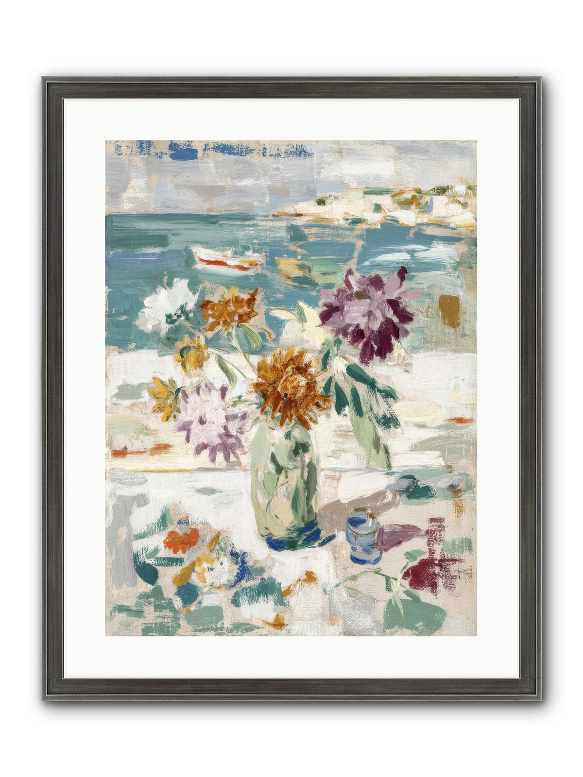 Between Blossom And Belonging Framed Print - Slimwoods Black/Silver 18x24