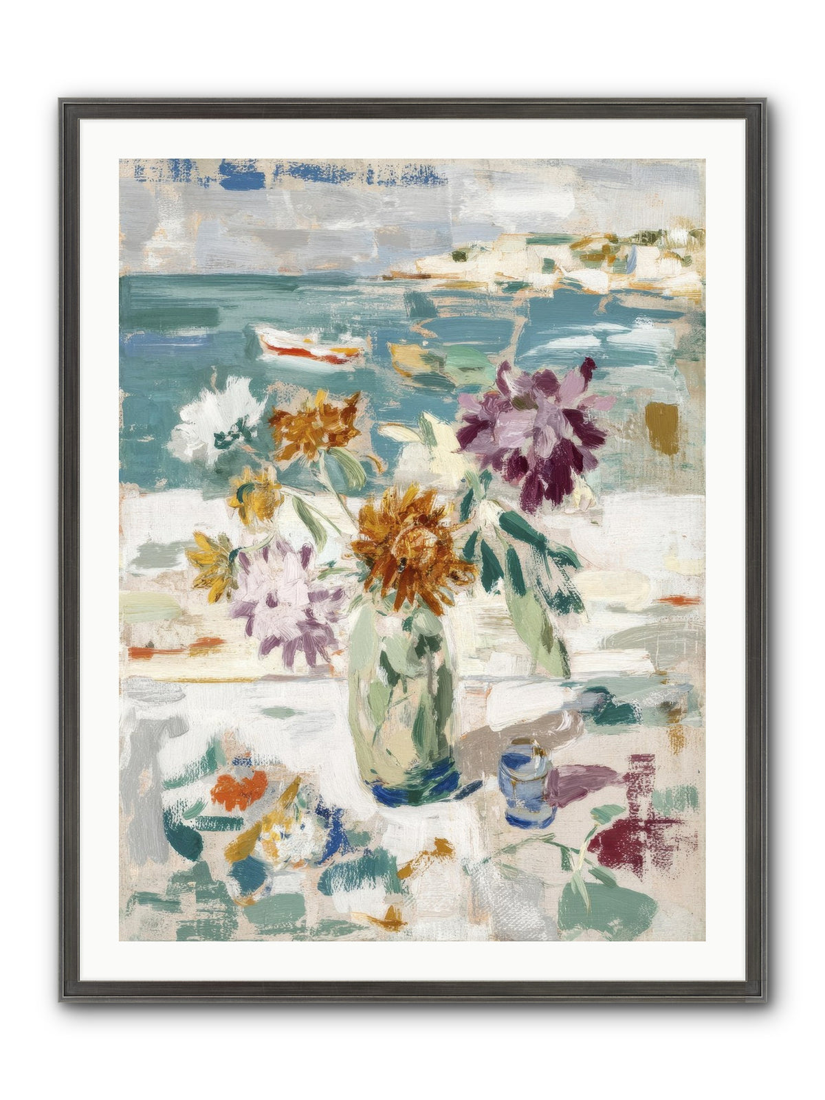 Between Blossom And Belonging Framed Print - Slimwoods Black/Silver 30x40