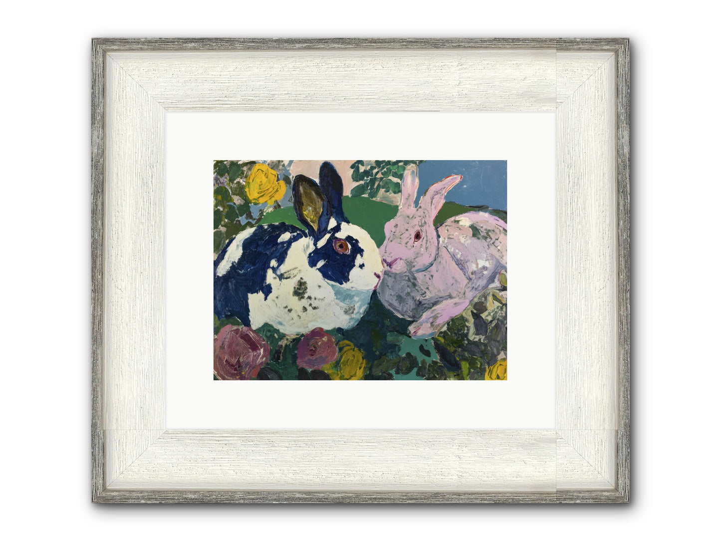 Between Seasons Framed Print - Driftwood White 12x9