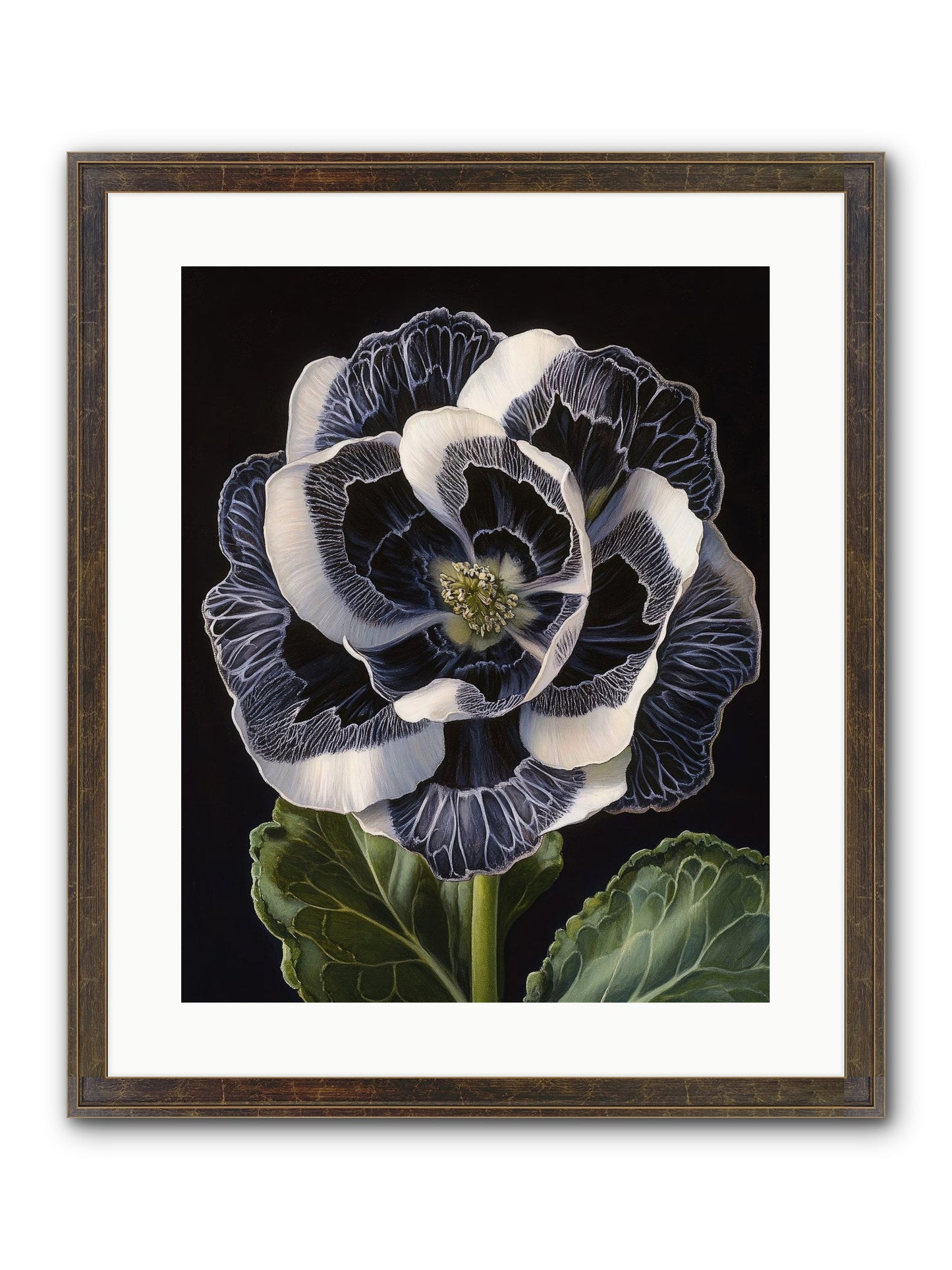 Between Sleep & Sky Framed Print - Slimwoods Black/Gold 16x20