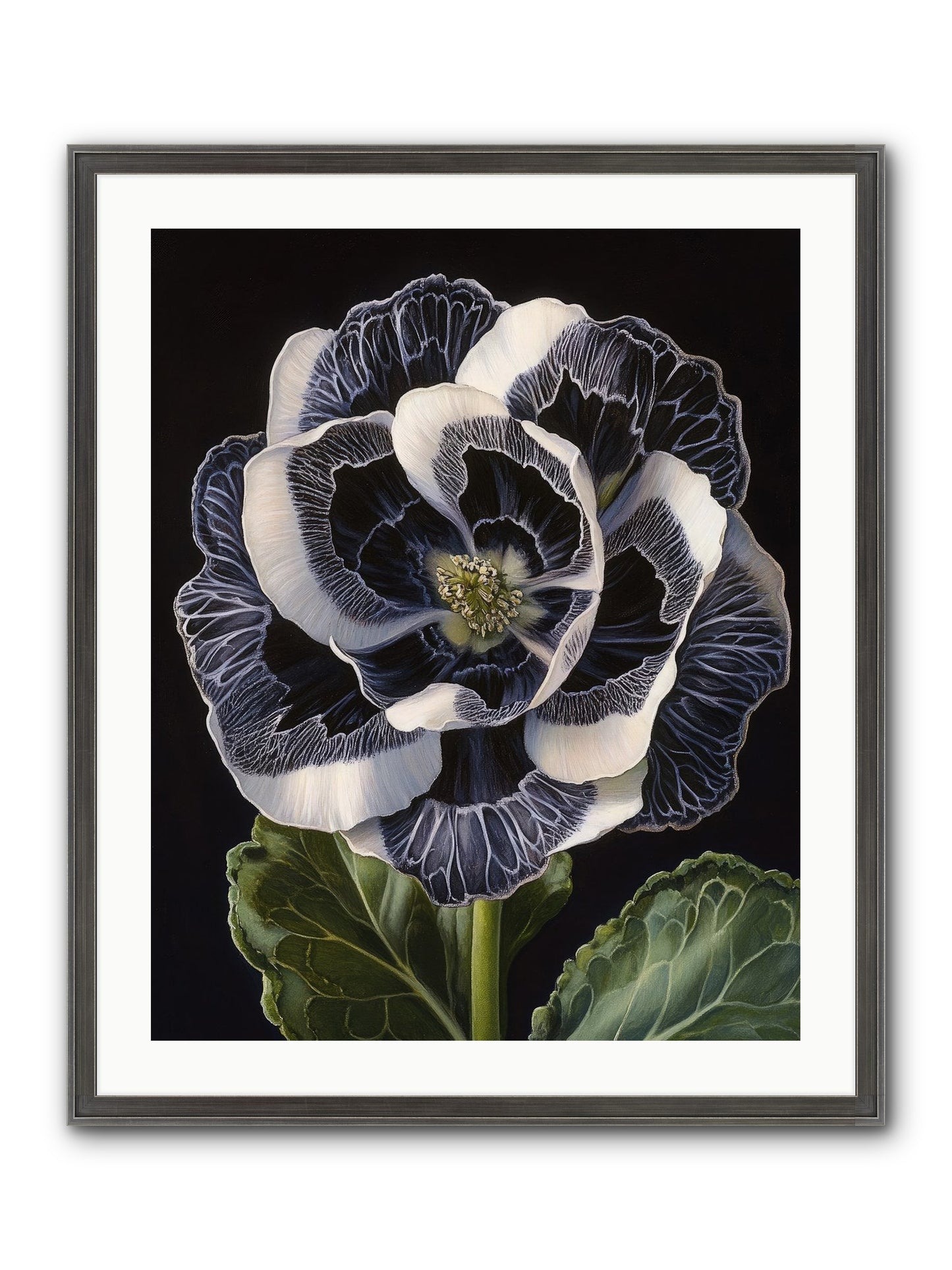 Between Sleep & Sky Framed Print - Slimwoods Black/Silver 24x30