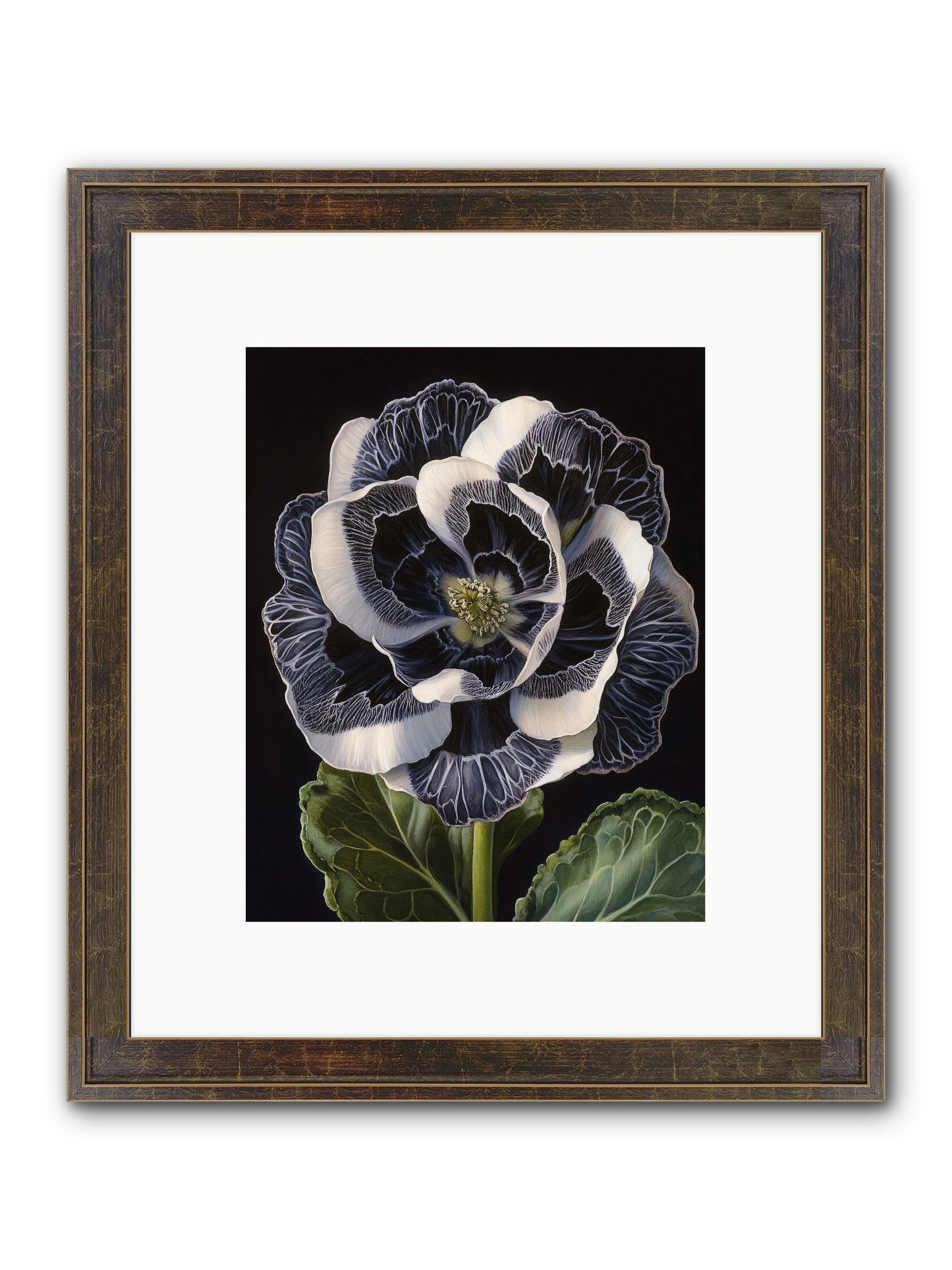 Between Sleep & Sky Framed Print - Slimwoods Black/Gold 8x10