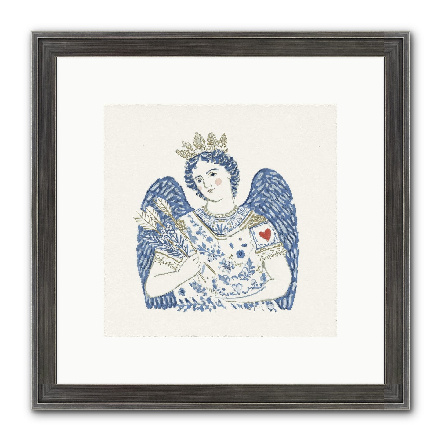Between Today And Always Framed Print - Slimwoods Black/Silver 10x10