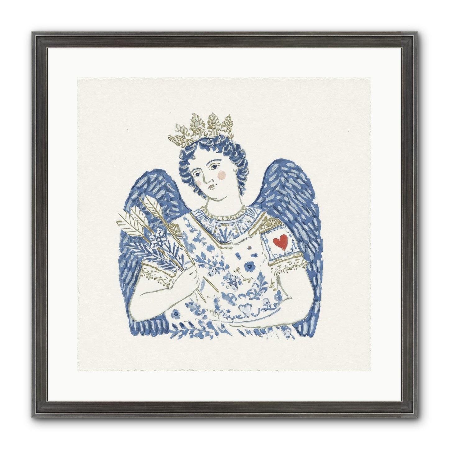Between Today And Always Framed Print - Slimwoods Black/Silver 20x20