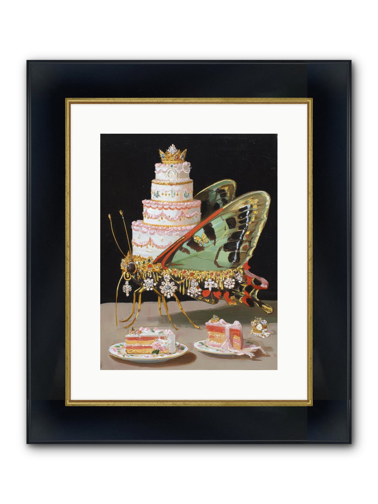 Beyond All Imagining Framed Print - Wide Black w/Gold 12x16